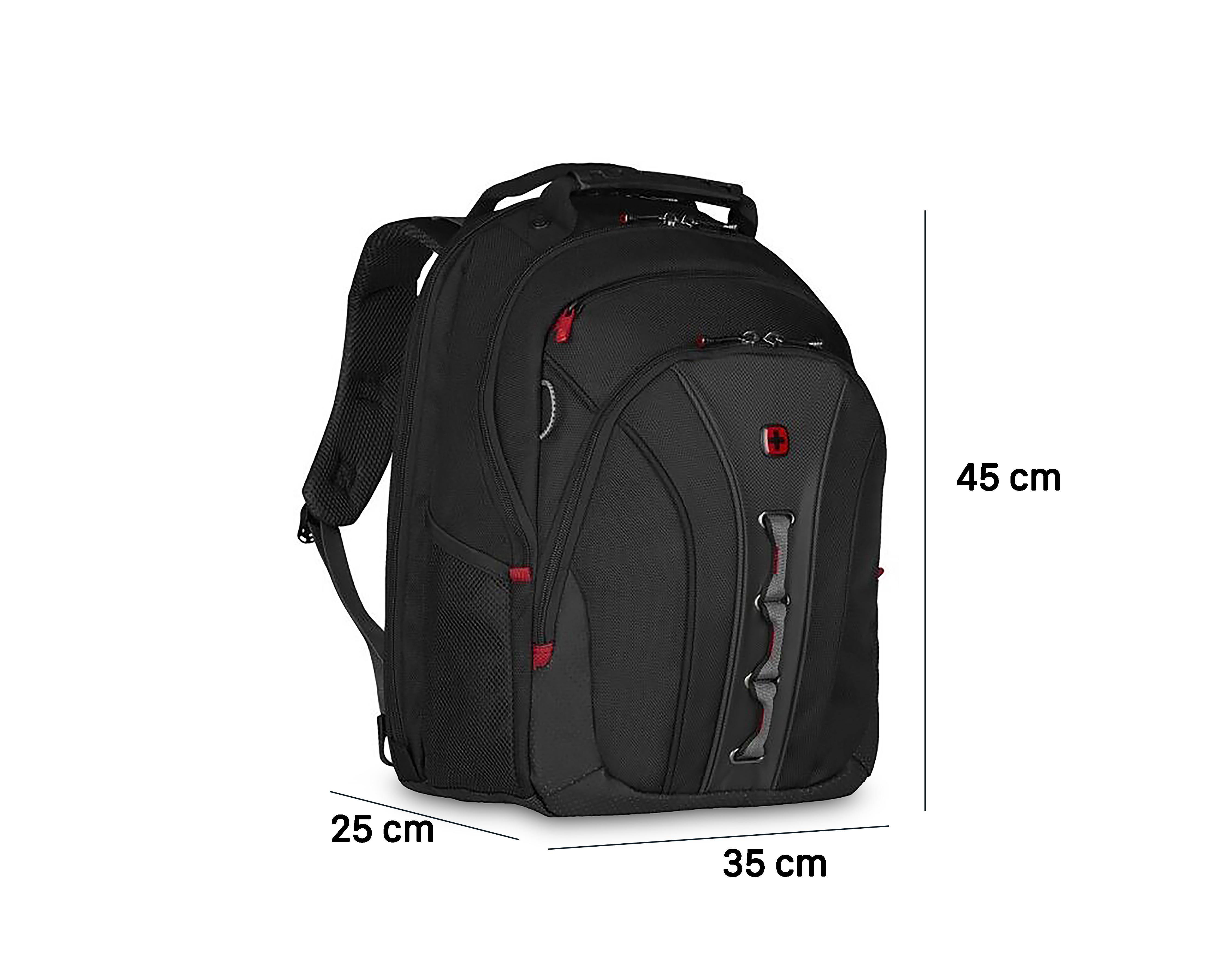 Foto 6 pulgar | Mochila para Laptop Wenger Legacy Negro