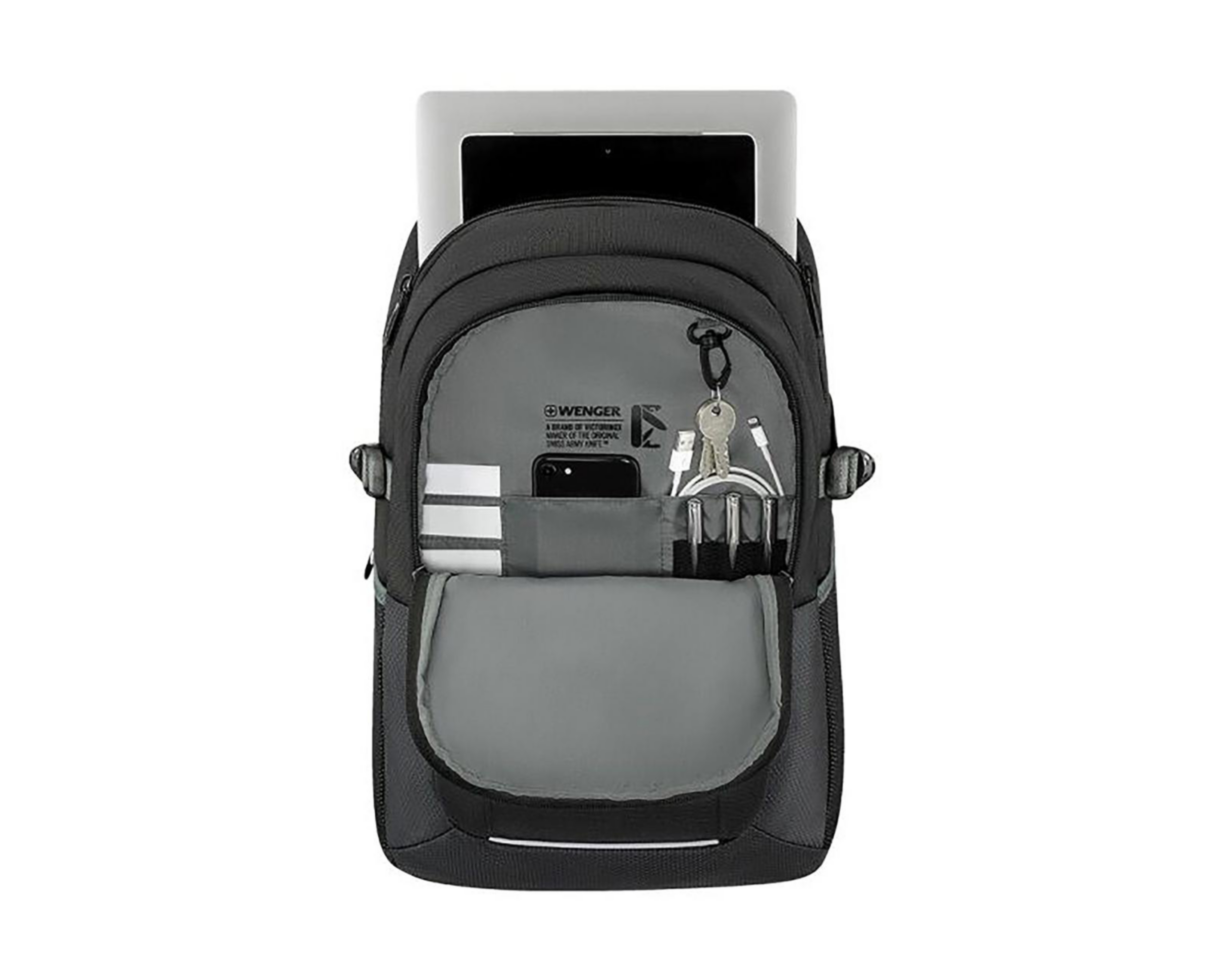 Foto 4 pulgar | Mochila para Laptop Wenger Ryde Negro