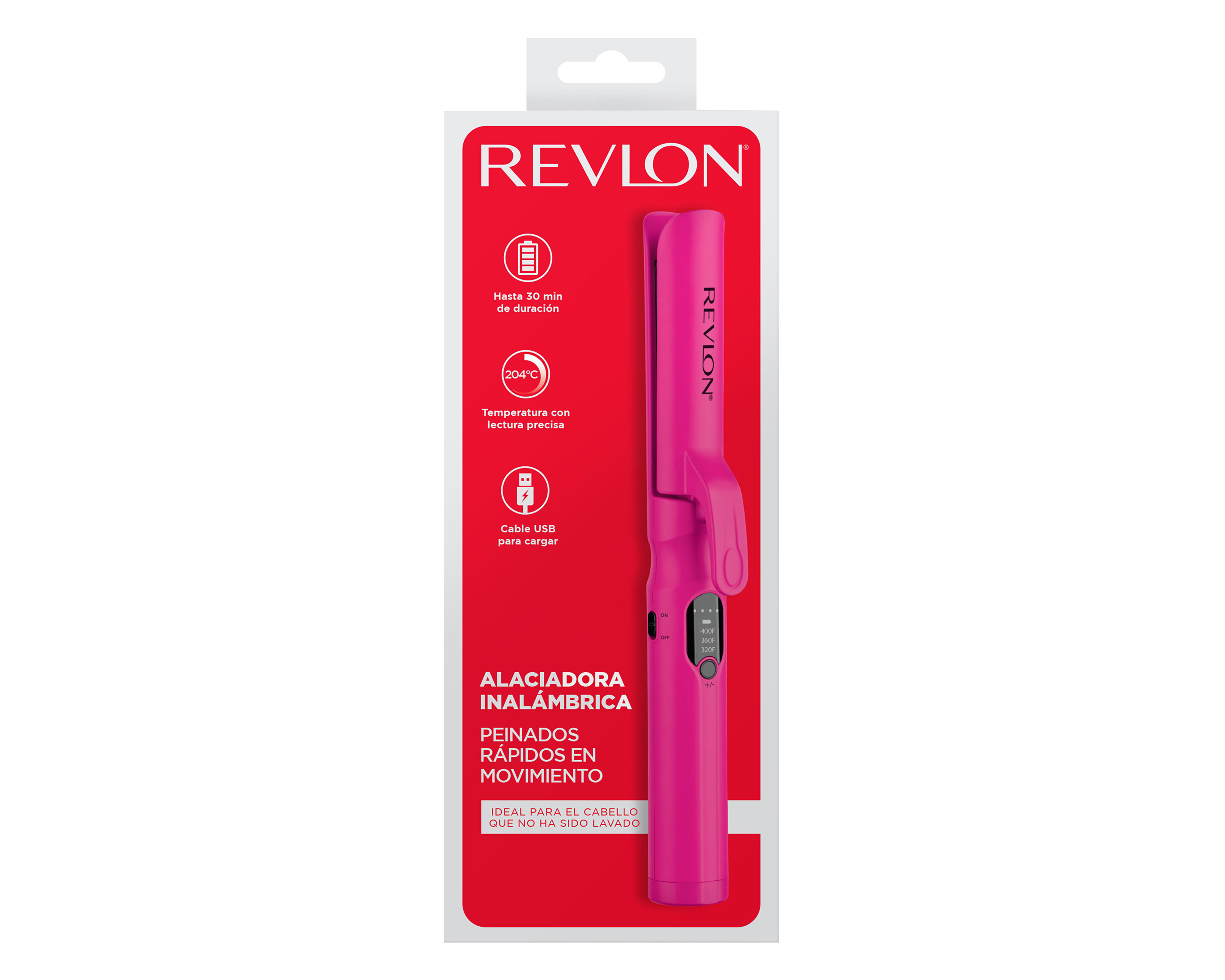 Foto 8 pulgar | Plancha de Cabello Revlon RVST2203LA1 Cerámica