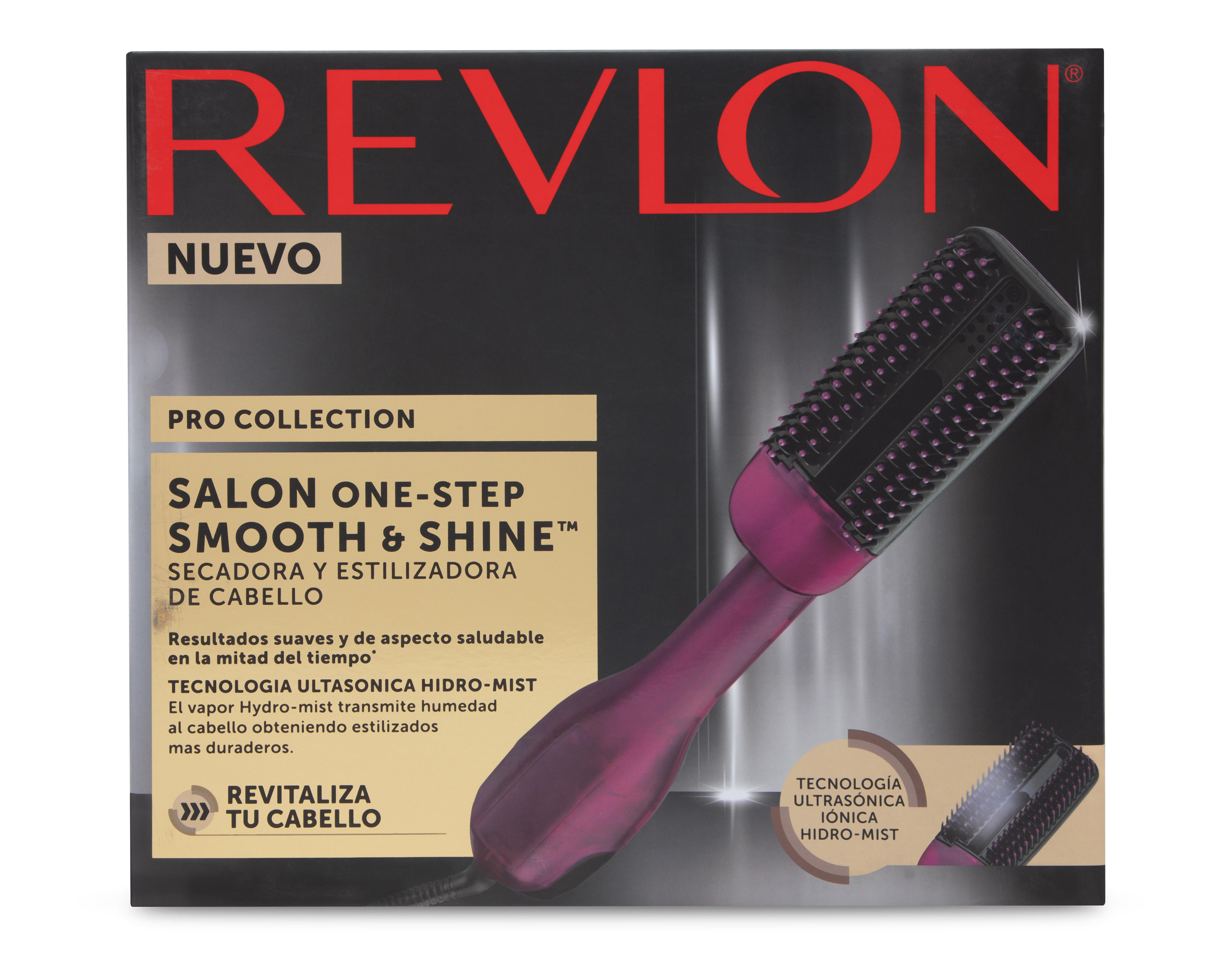 Foto 7 pulgar | Cepillo Secador Revlon Salon One-Step Smooth & Shine Hidro-Mist