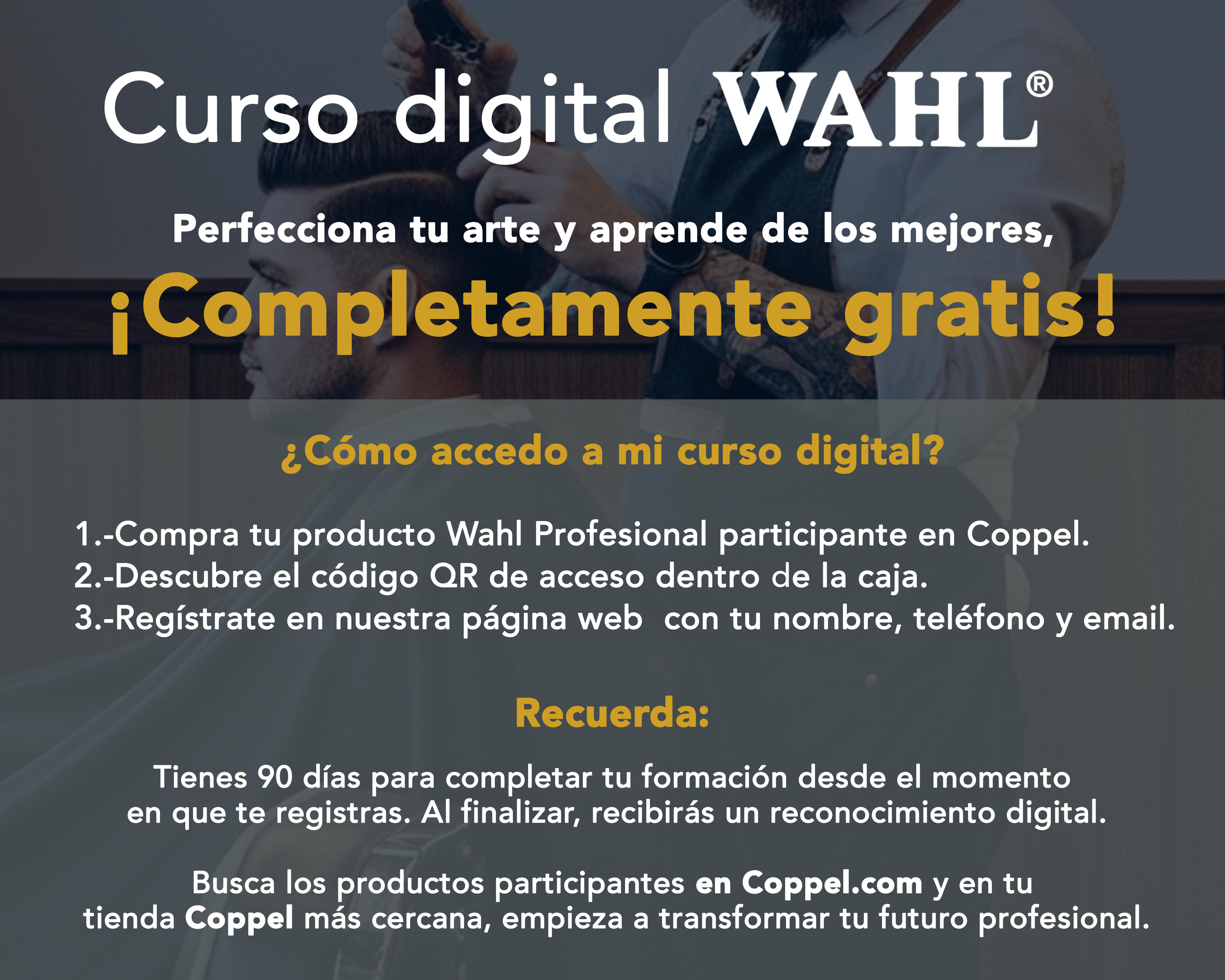 Foto 10 pulgar | Recortadora Wahl Detailer con Accesorios + Curso Virtual de Barbería