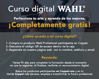 Foto 6 | Cortadora y Recortadora Wahl All Star 16 Piezas + Curso Virtual de Barbería