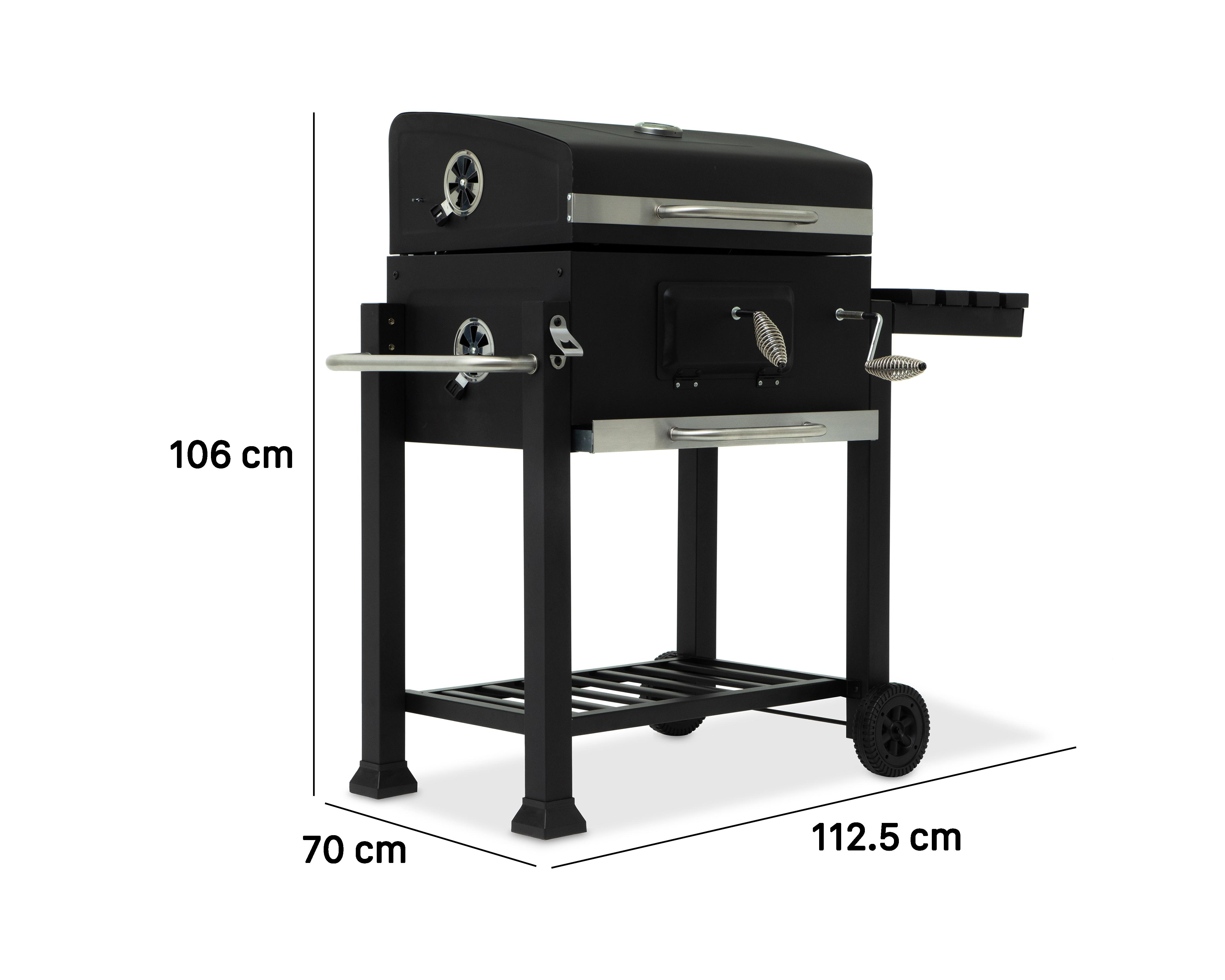 Foto 6 pulgar | Asador de Carbón Jardimex 106 cm