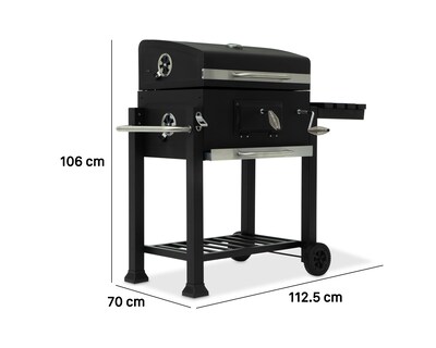 Foto 5 | Asador de Carbón Jardimex 106 cm