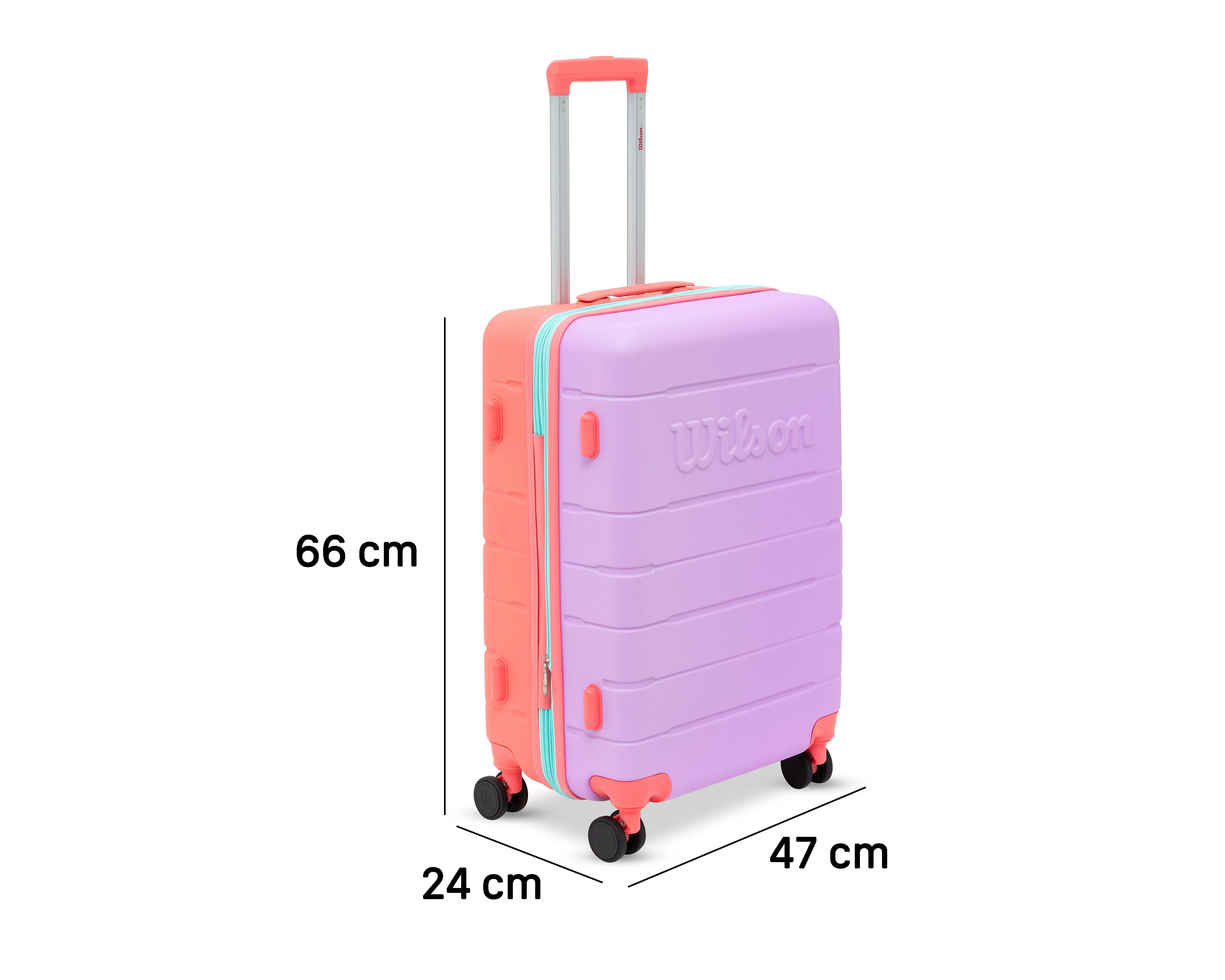 Foto 8 | Maleta Vertical Wilson 24" Lila-Rosa