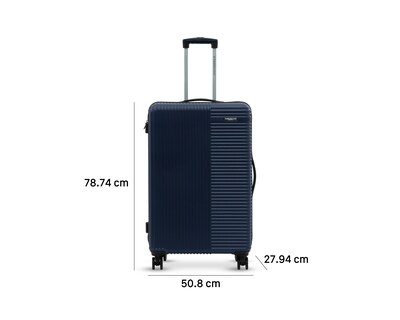Foto 8 | Maleta Vertical Travelers Club 28" Azul