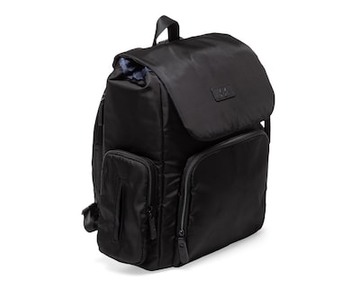 Foto 3 | Mochila Pañalera Baby Colors Moon Negra con Cambiador Portatil para Bebe