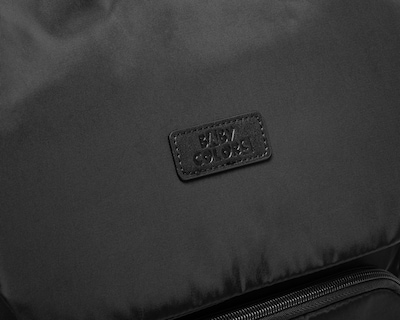 Foto 6 | Mochila Pañalera Baby Colors Moon Negra con Cambiador Portatil para Bebe