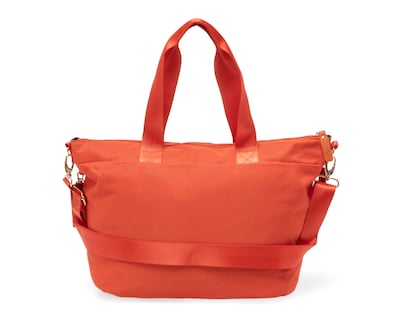 Foto 5 | Pañalera Baby Colors Rainbow Naranja con Cambiador Portátil para Bebé