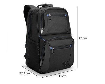 Foto 10 | Mochila para Laptop Solo PRO721-4 17.3" Negra