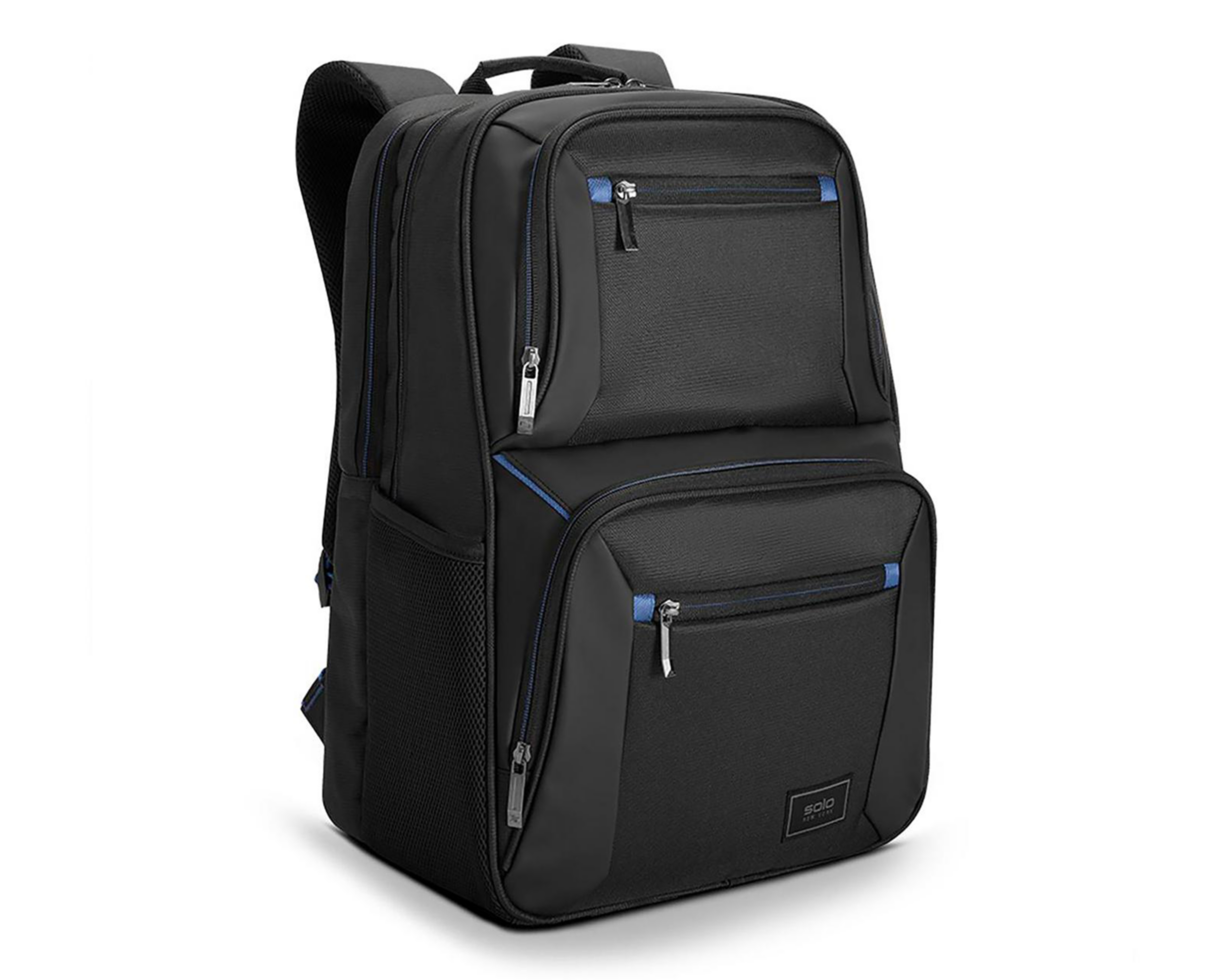 Foto 3 pulgar | Mochila para Laptop Solo PRO721-4 17.3" Negra
