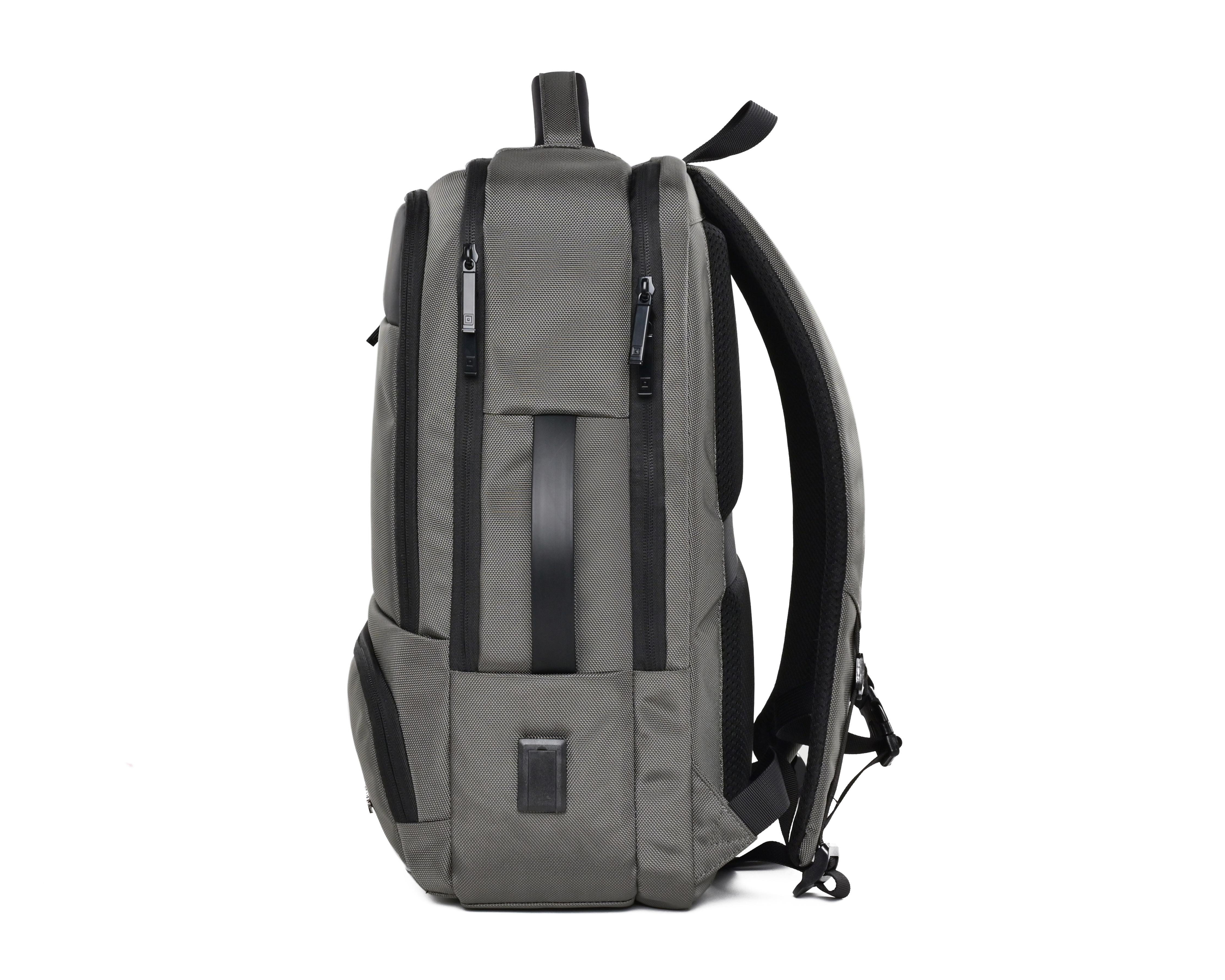 Foto 4 pulgar | Mochila para Laptop Novotek Agile Gris