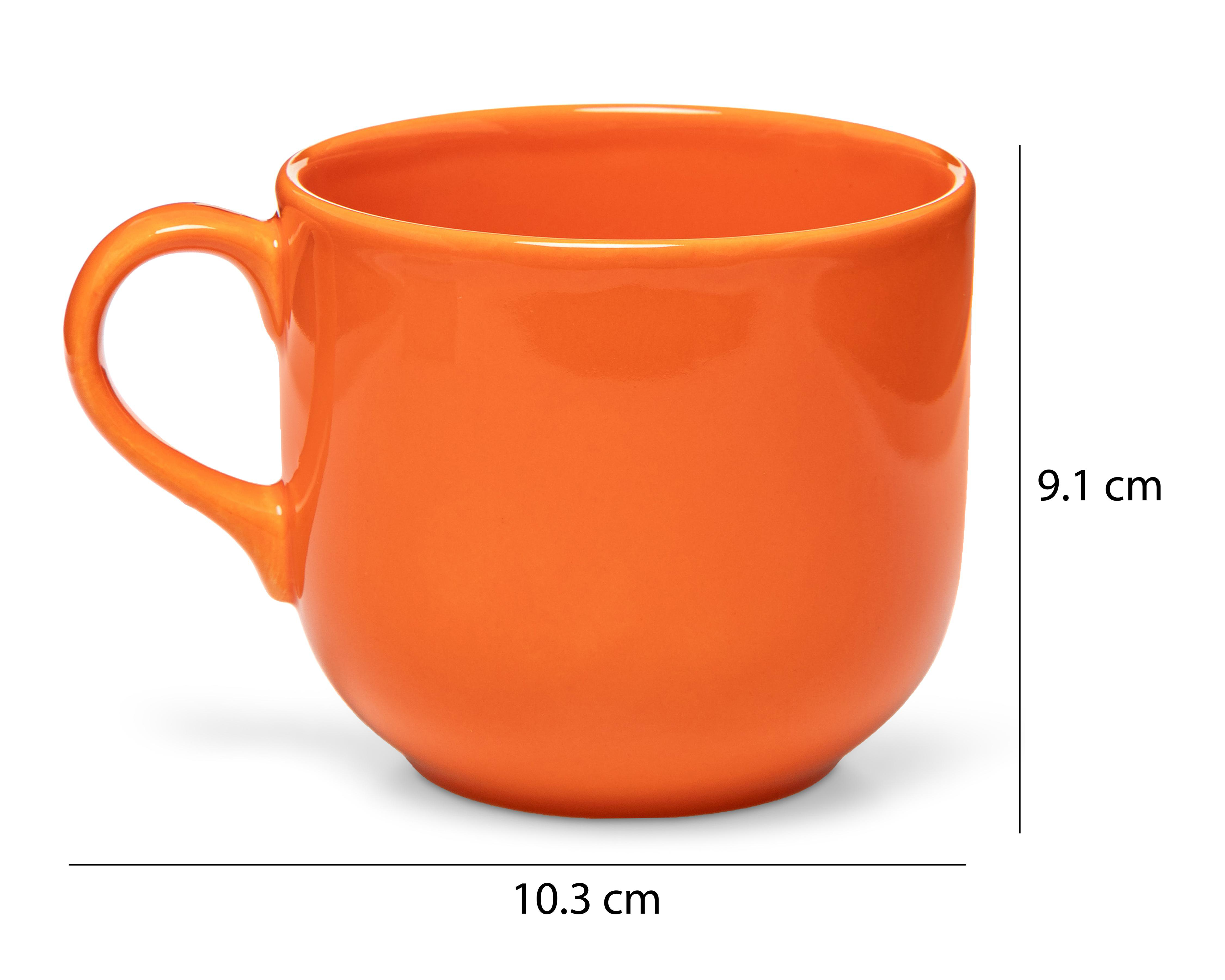 Foto 5 | Taza de Cerámica Corona 481.6 ml 4 Piezas