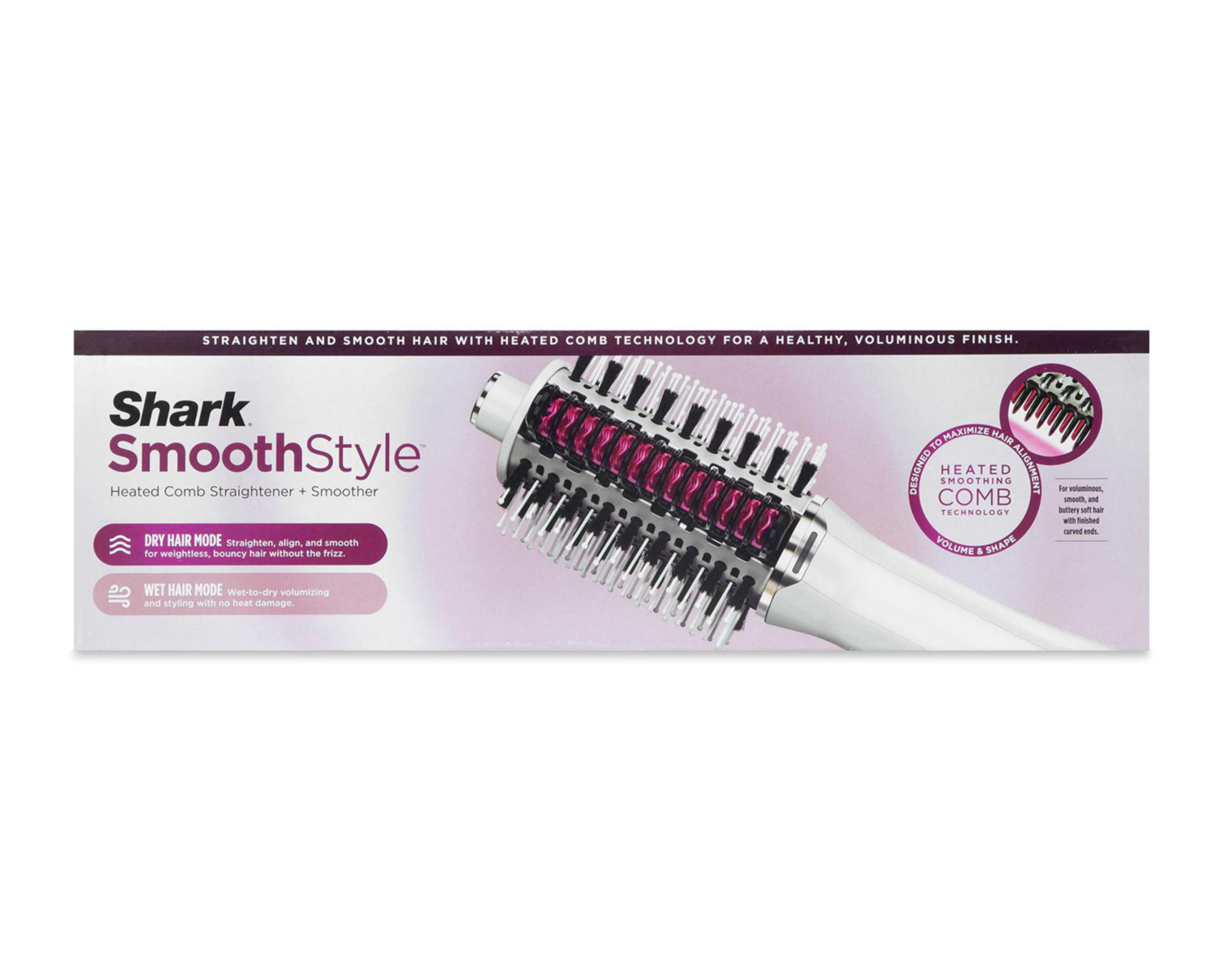 Foto 5 | Cepillo Alisador Shark SmoothStyle Peinado Húmedo a Seco