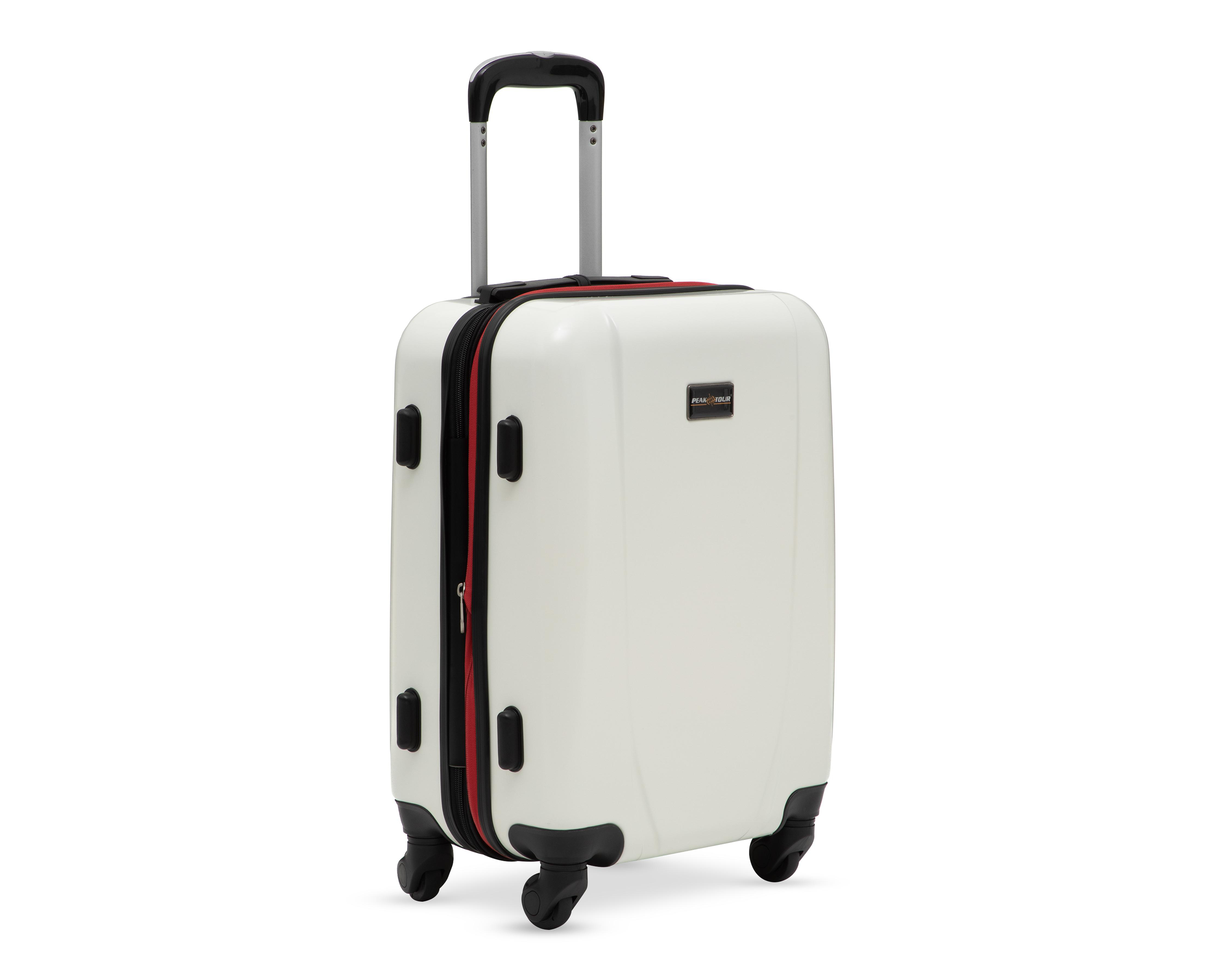 Maleta con Ruedas Peaktour Croacia Deluxe 20" Blanca