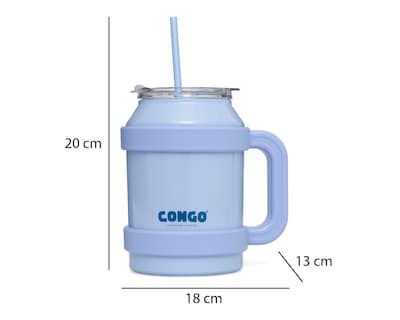 Foto 6 | Termo con Popote Congo 1.47 L