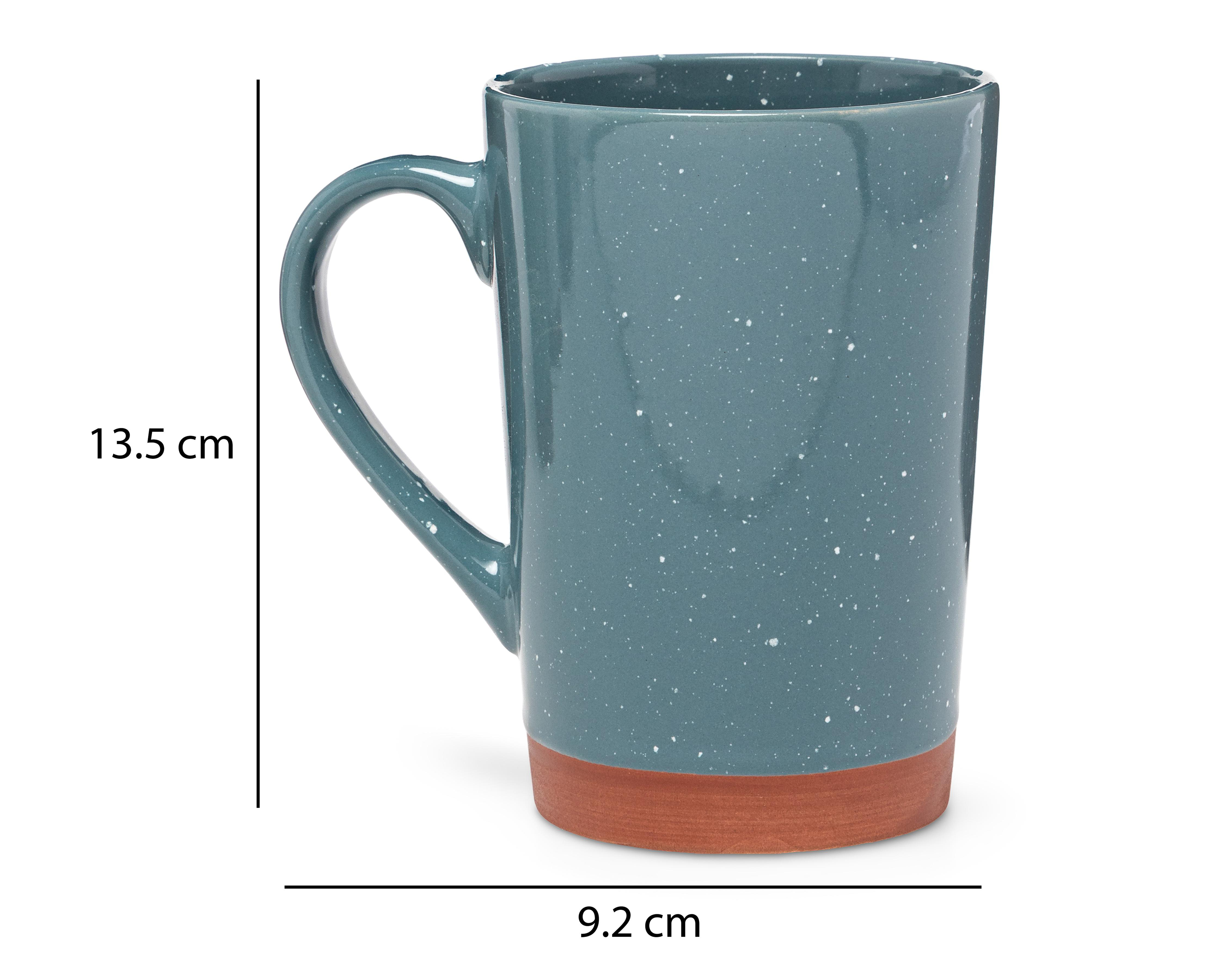 Foto 5 | Taza de Cerámica Marcelle 510 ml 4 Piezas