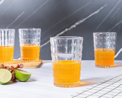 Foto 4 | Vaso de Acrílico Starhaus 400 ml 4 Piezas