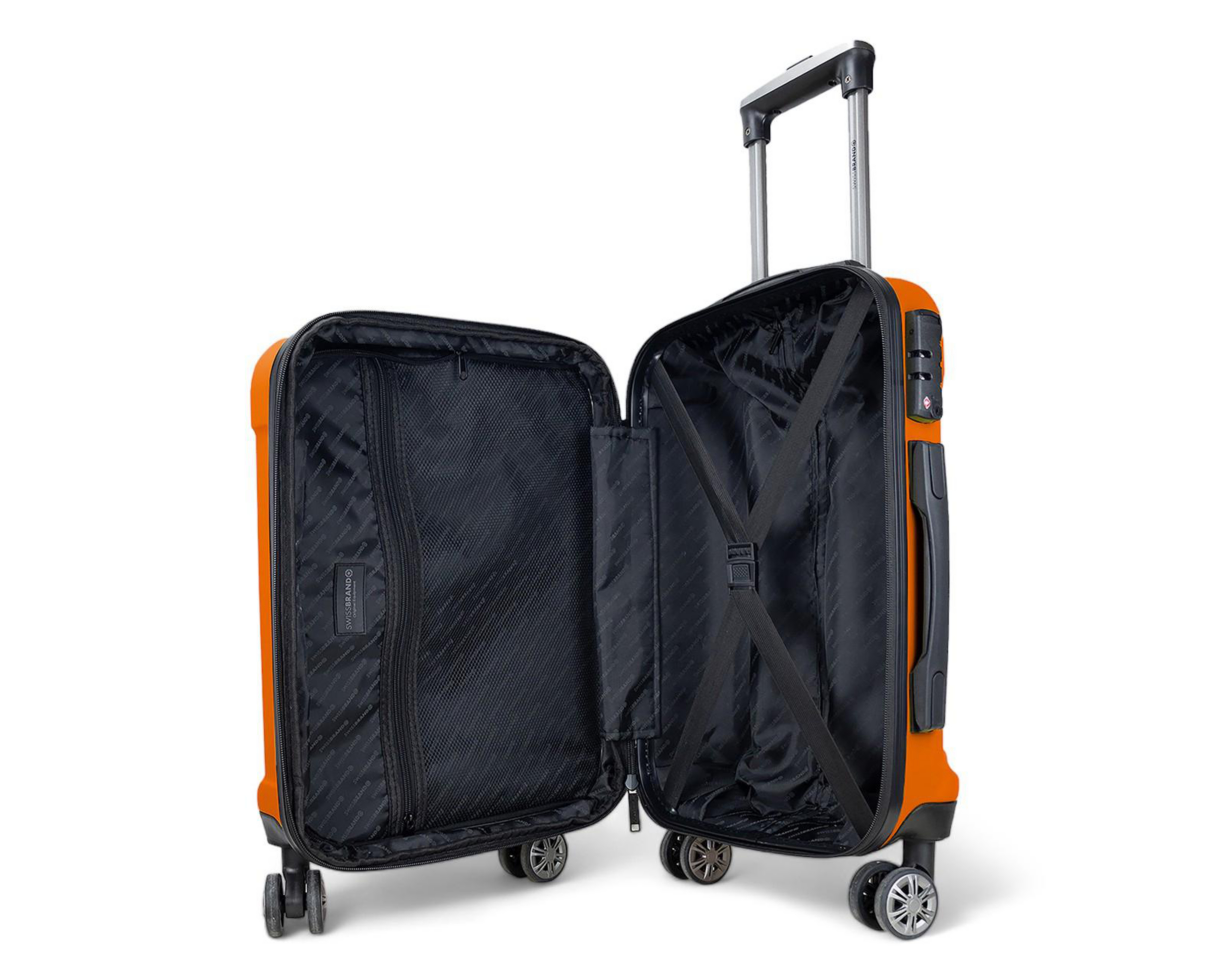 Foto 5 | Maleta con Ruedas Swissbrand Ranger de 28" Naranja