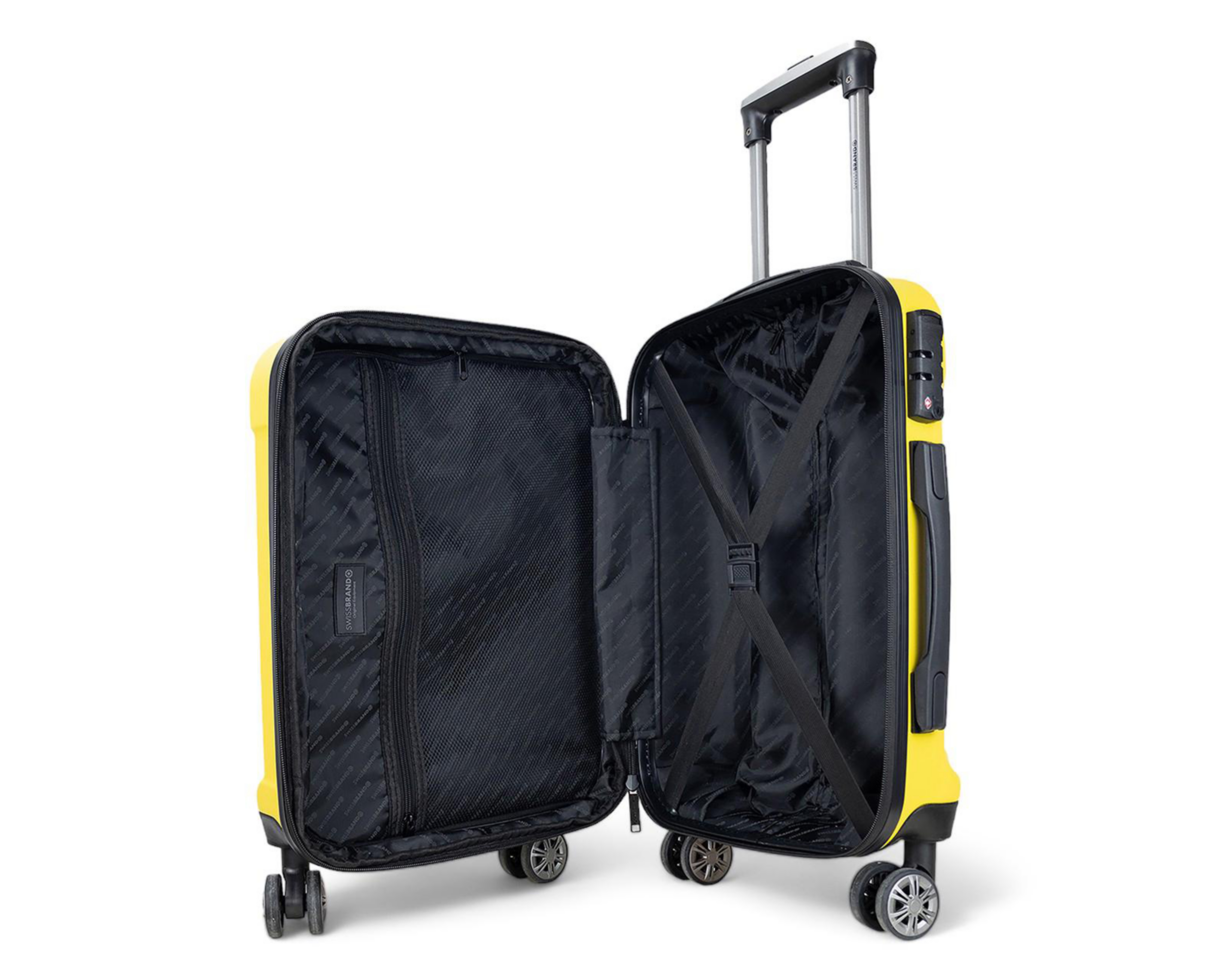Foto 5 | Maleta con Ruedas Swissbrand 24" Amarilla
