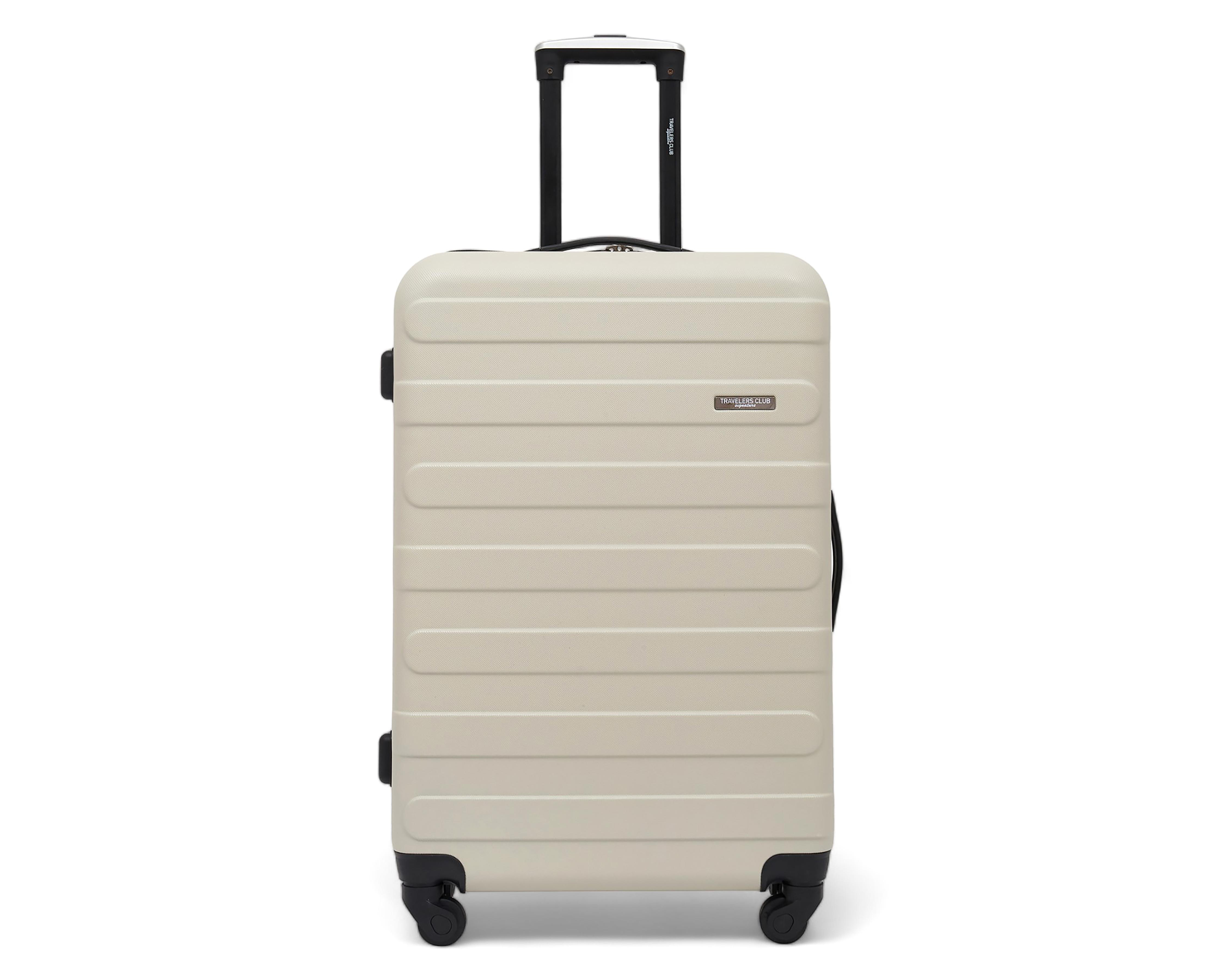 Foto 2 pulgar | Maleta Vertical Travelers Club 20" Beige