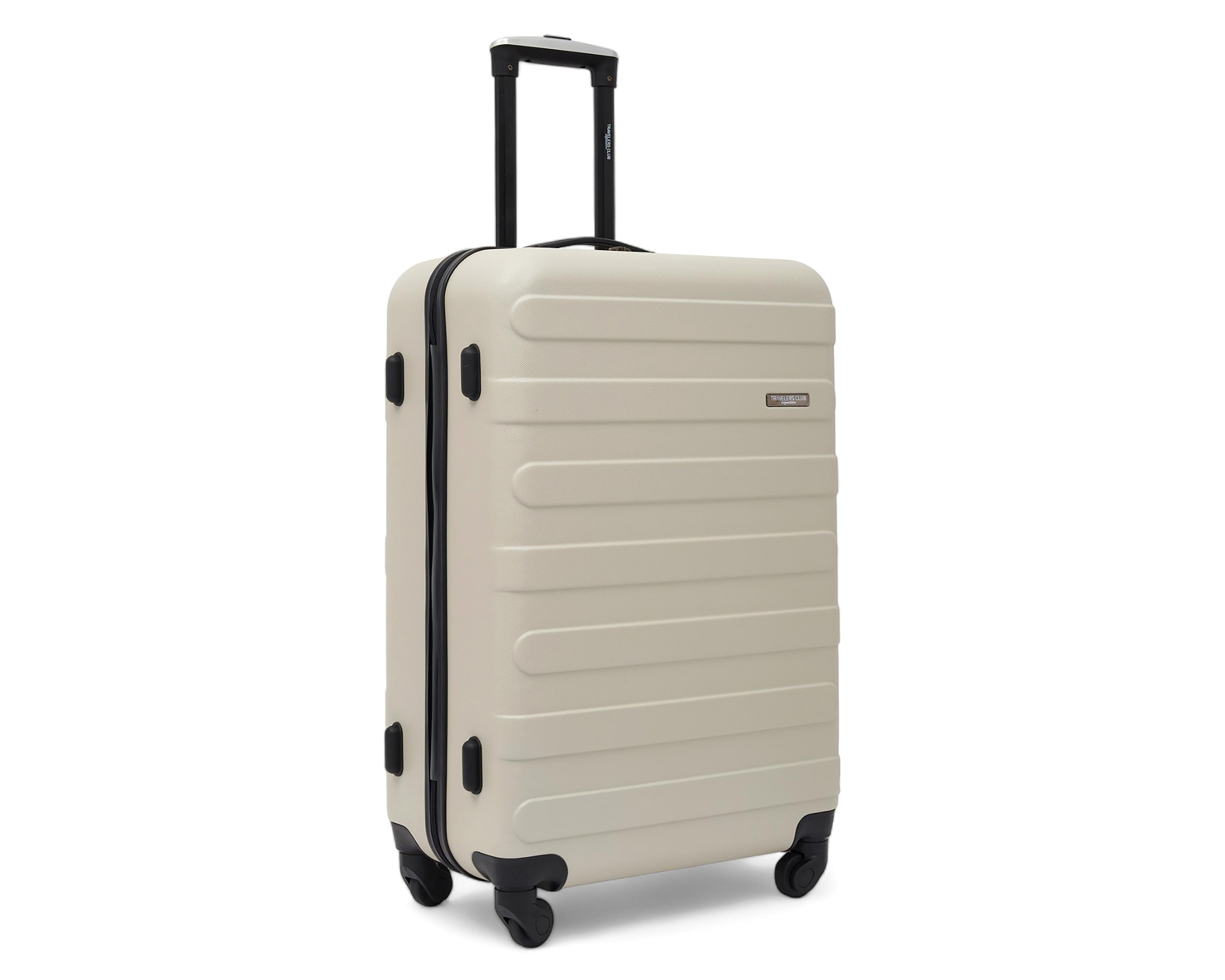 Foto 3 pulgar | Maleta Vertical Travelers Club 20" Beige