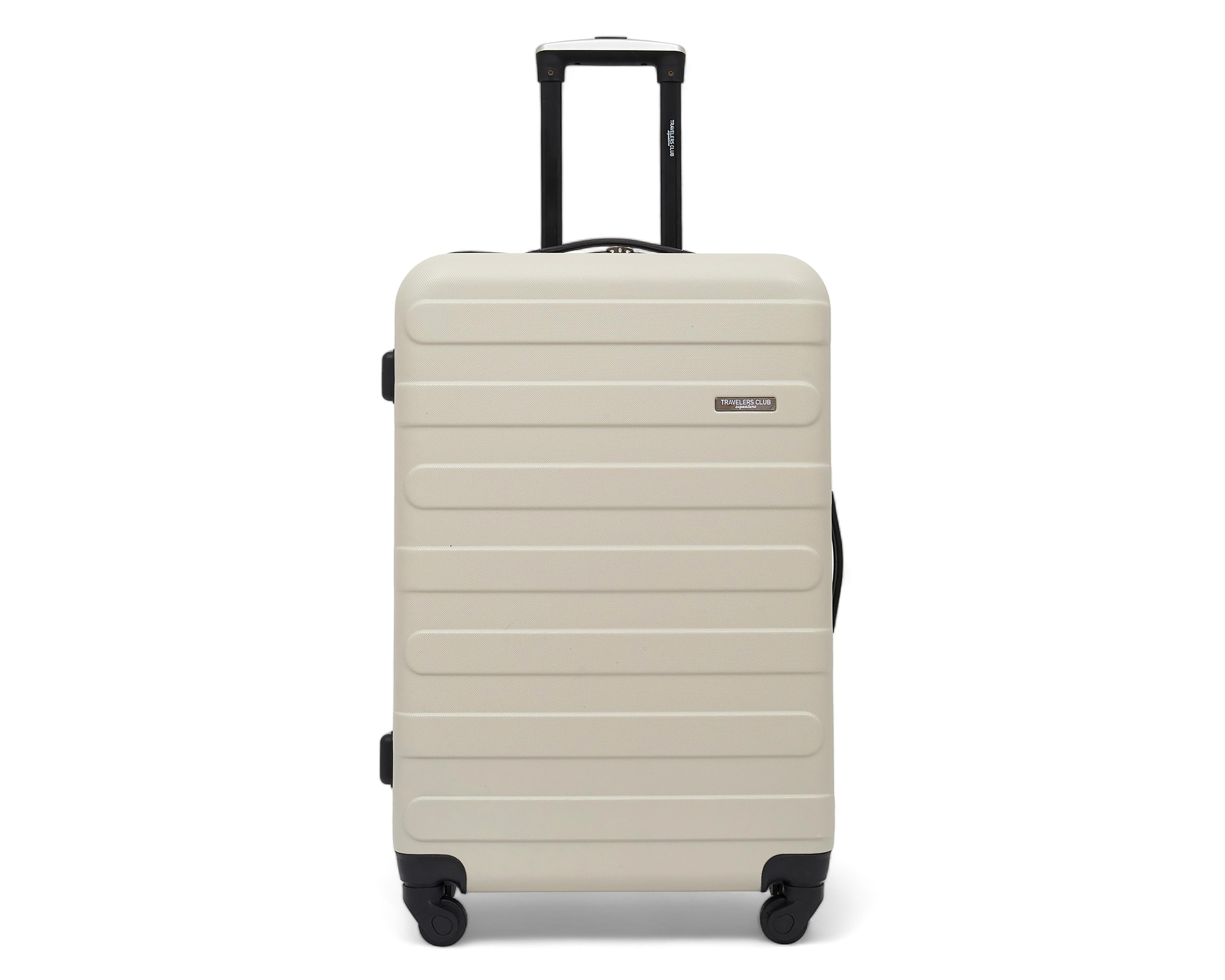 Foto 2 pulgar | Maleta Vertical Travelers Club 25" Beige