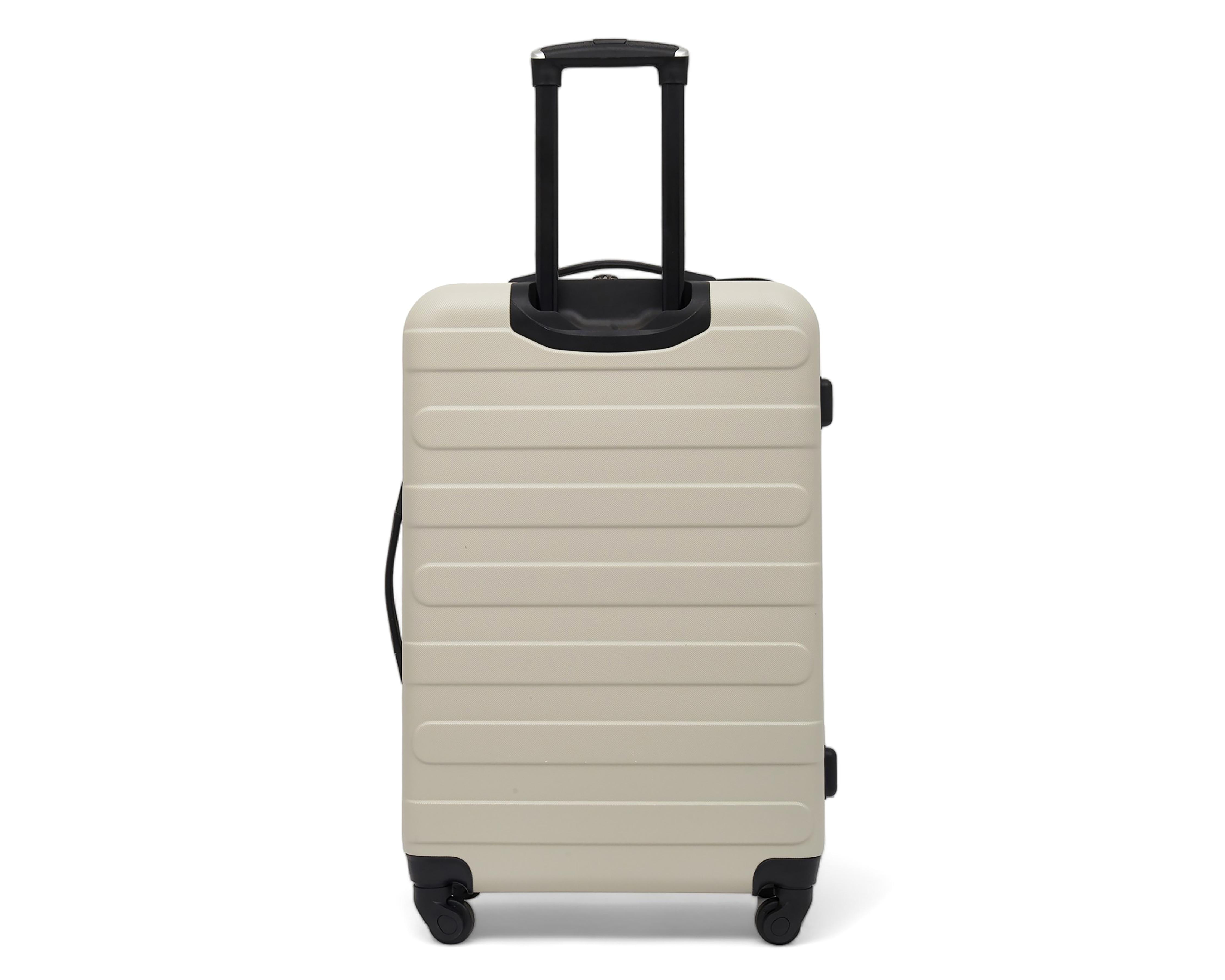 Foto 6 pulgar | Maleta Vertical Travelers Club 25" Beige