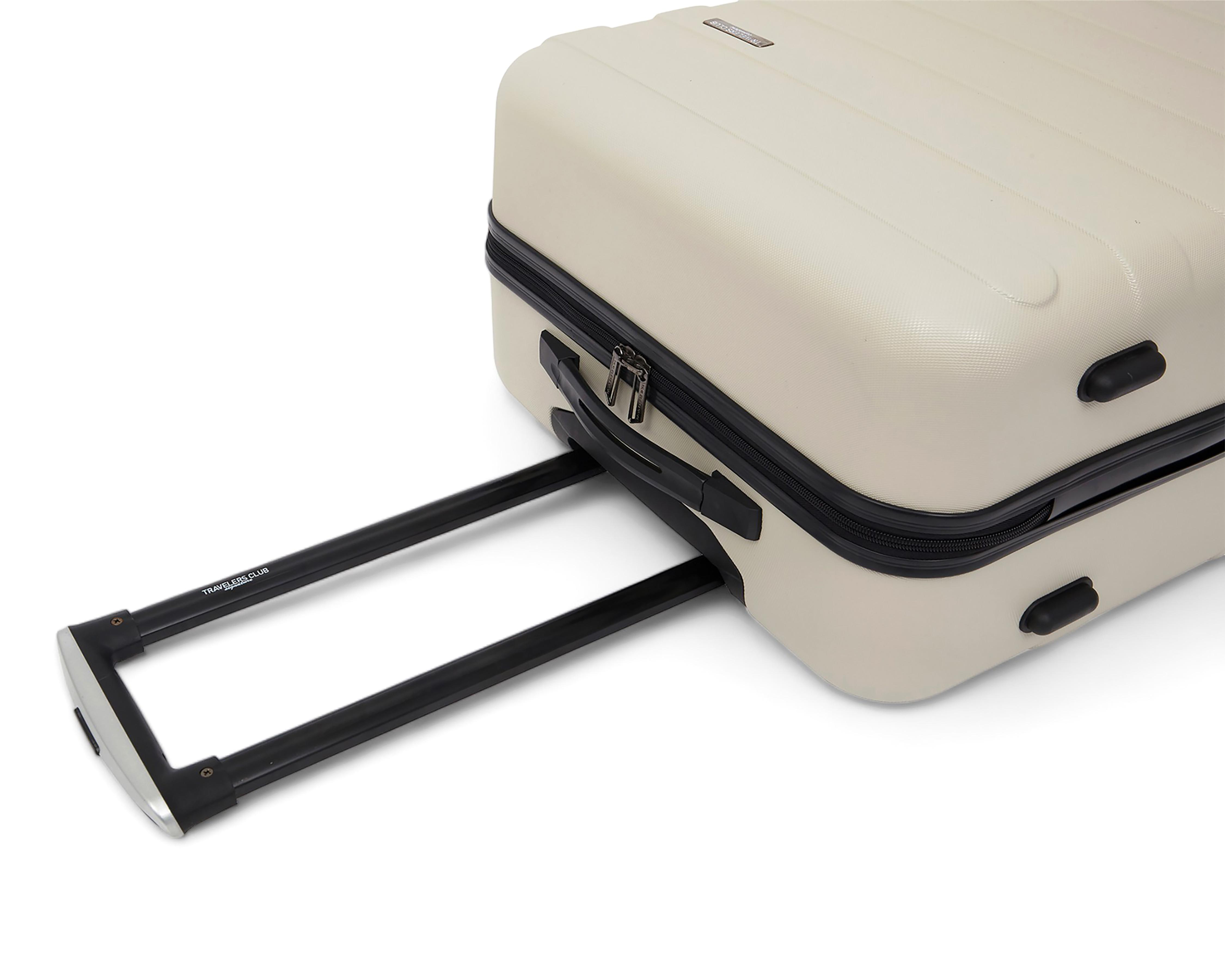 Foto 6 | Maleta Vertical Travelers Club 25" Beige