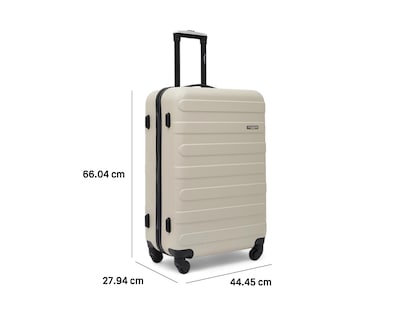 Foto 9 | Maleta Vertical Travelers Club 25" Beige