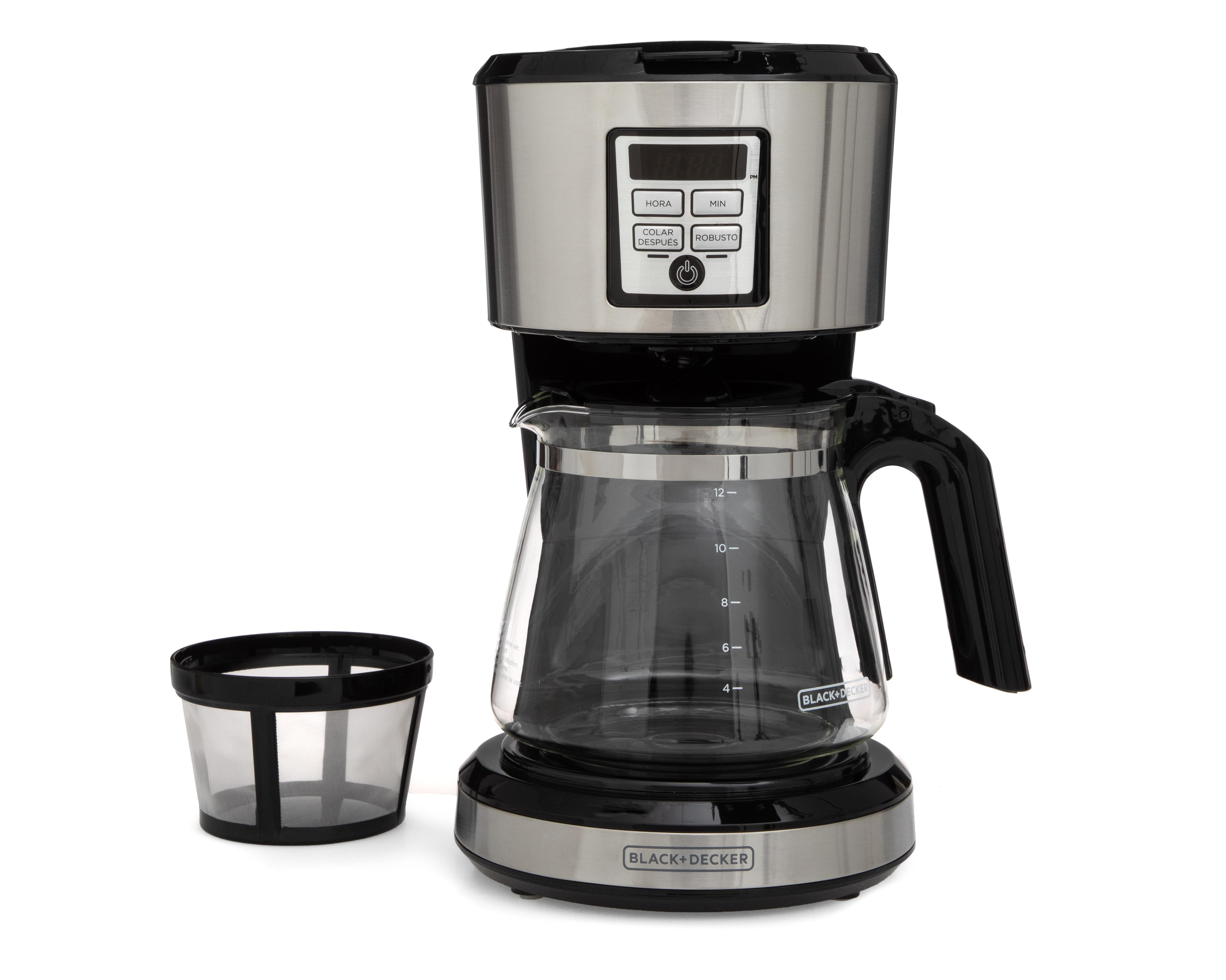 Cafetera Black+Decker 12 Tazas Programable