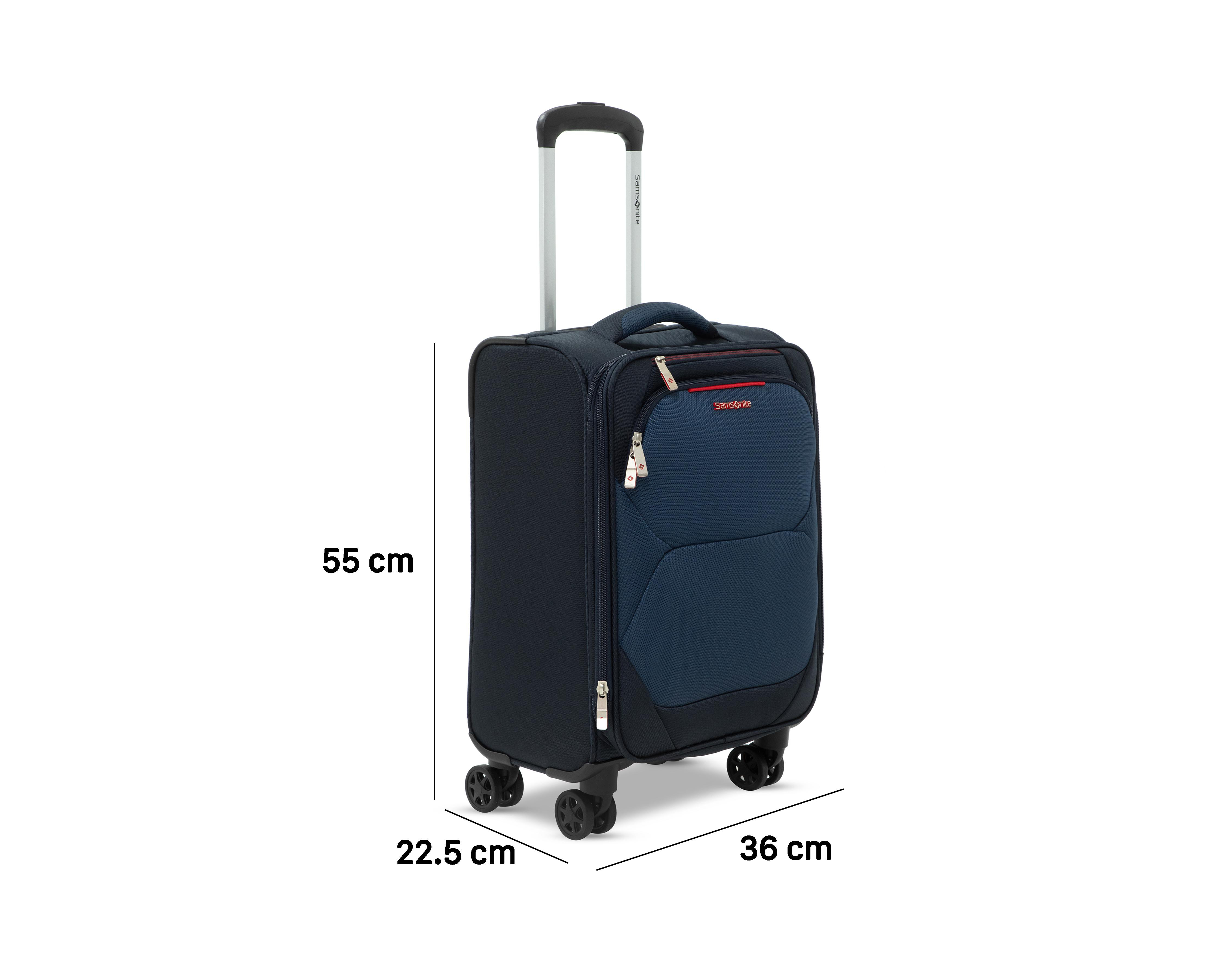 Foto 8 pulgar | Maleta Vertical Samsonite Baltic 20” Azul