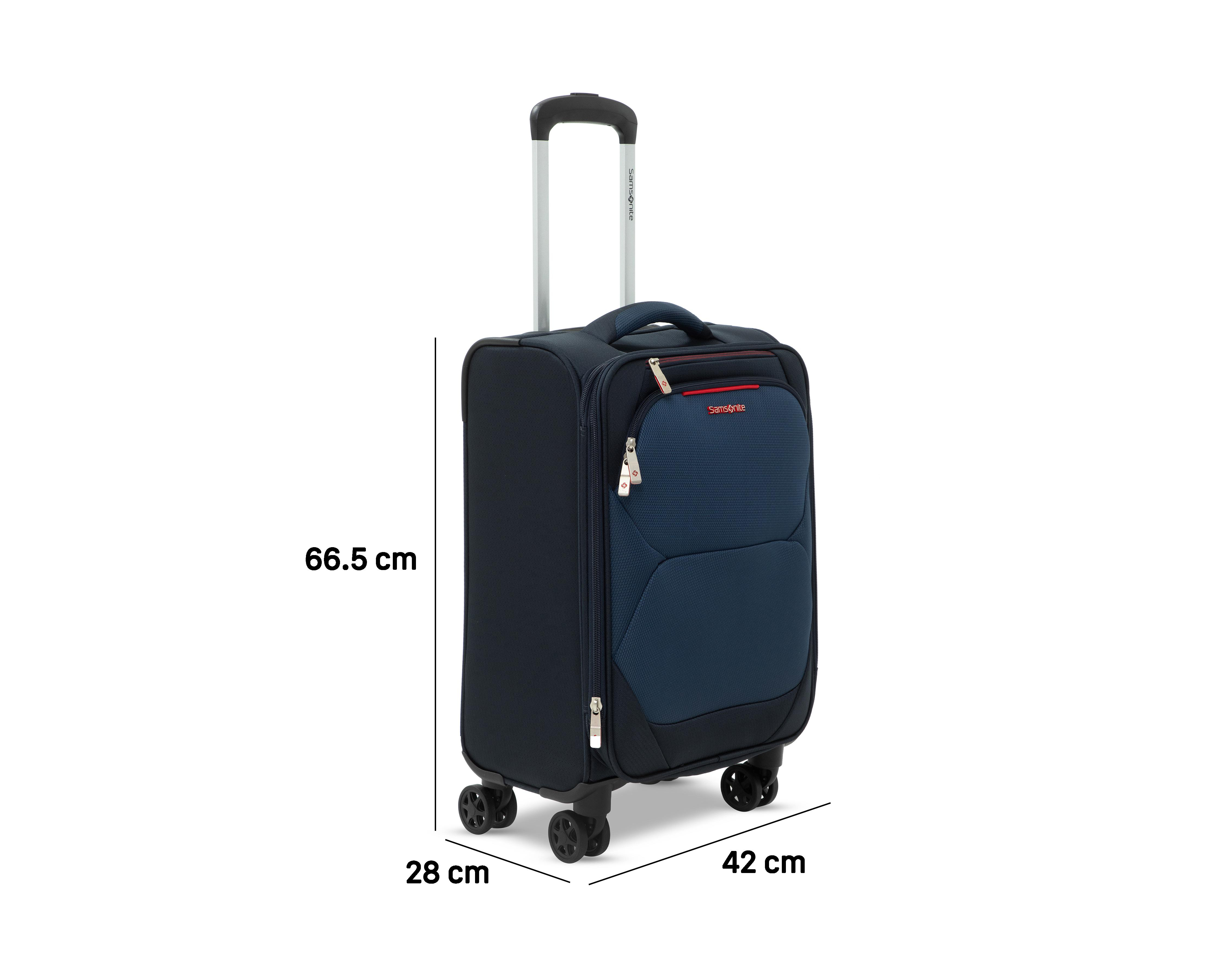 Foto 9 pulgar | Maleta Vertical Samsonite Baltic 24" Azul