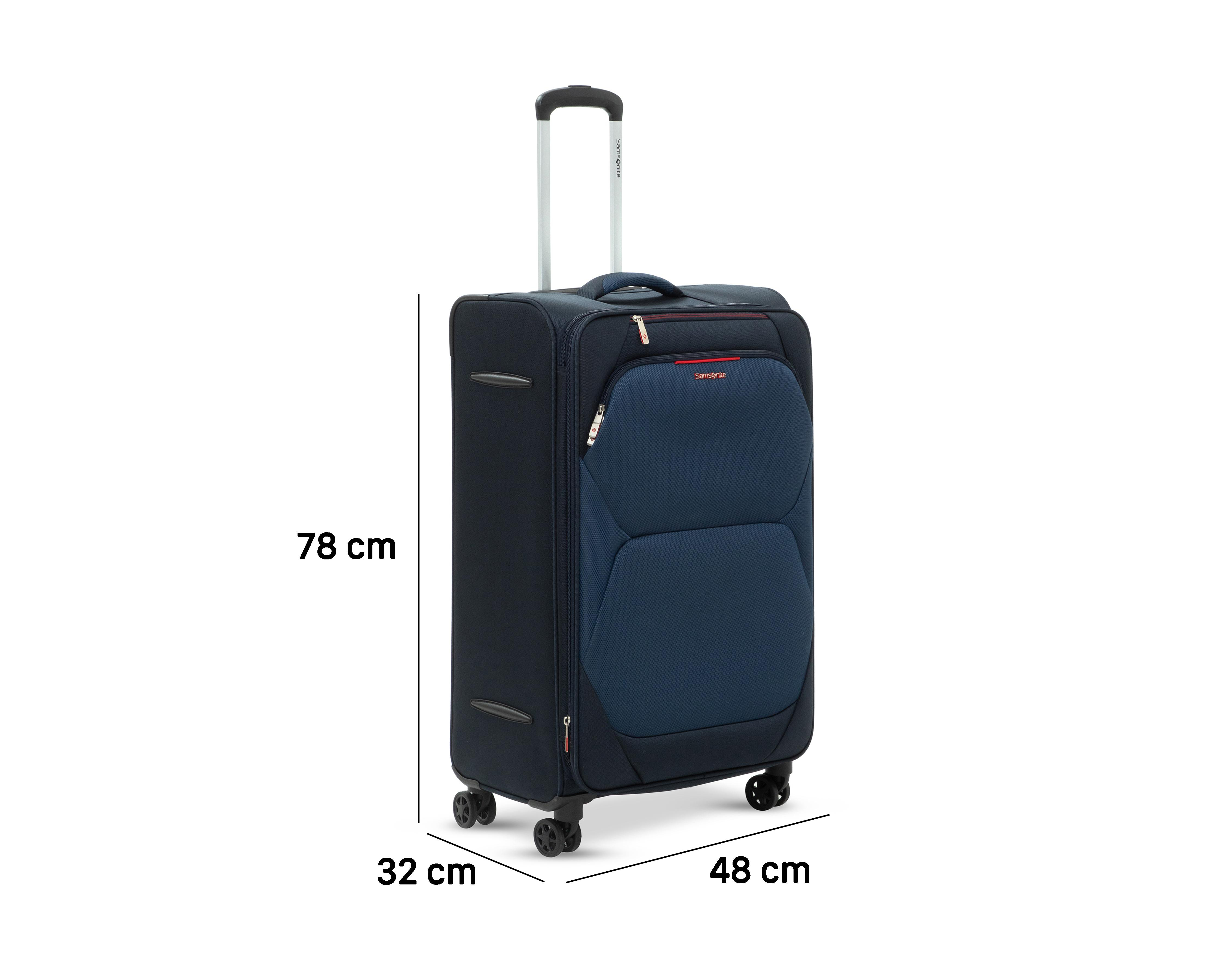 Foto 8 pulgar | Maleta Vertical Samsonite Baltic 28" Azul