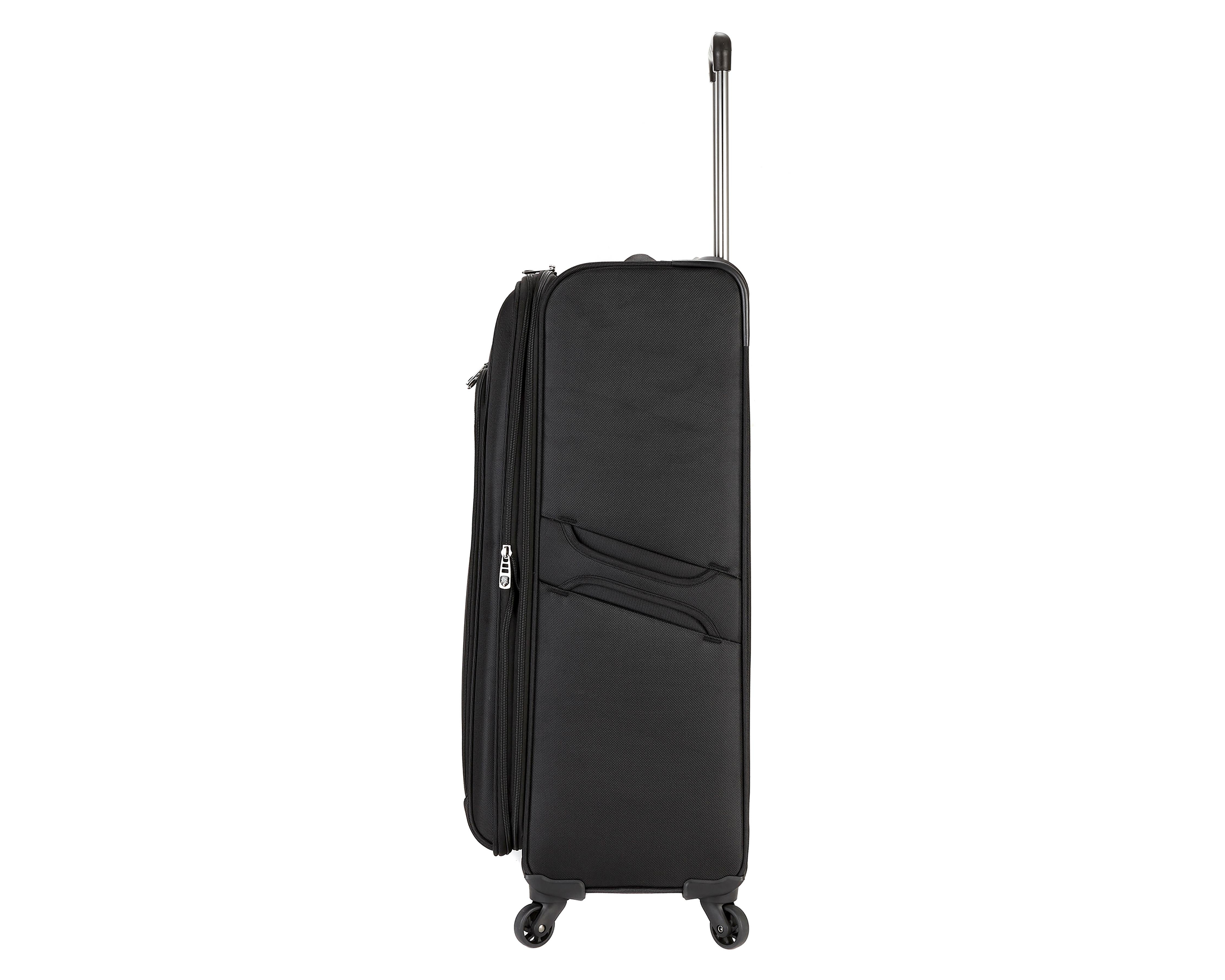 Foto 4 pulgar | Maleta Vertical Travelers Club 28" Negra