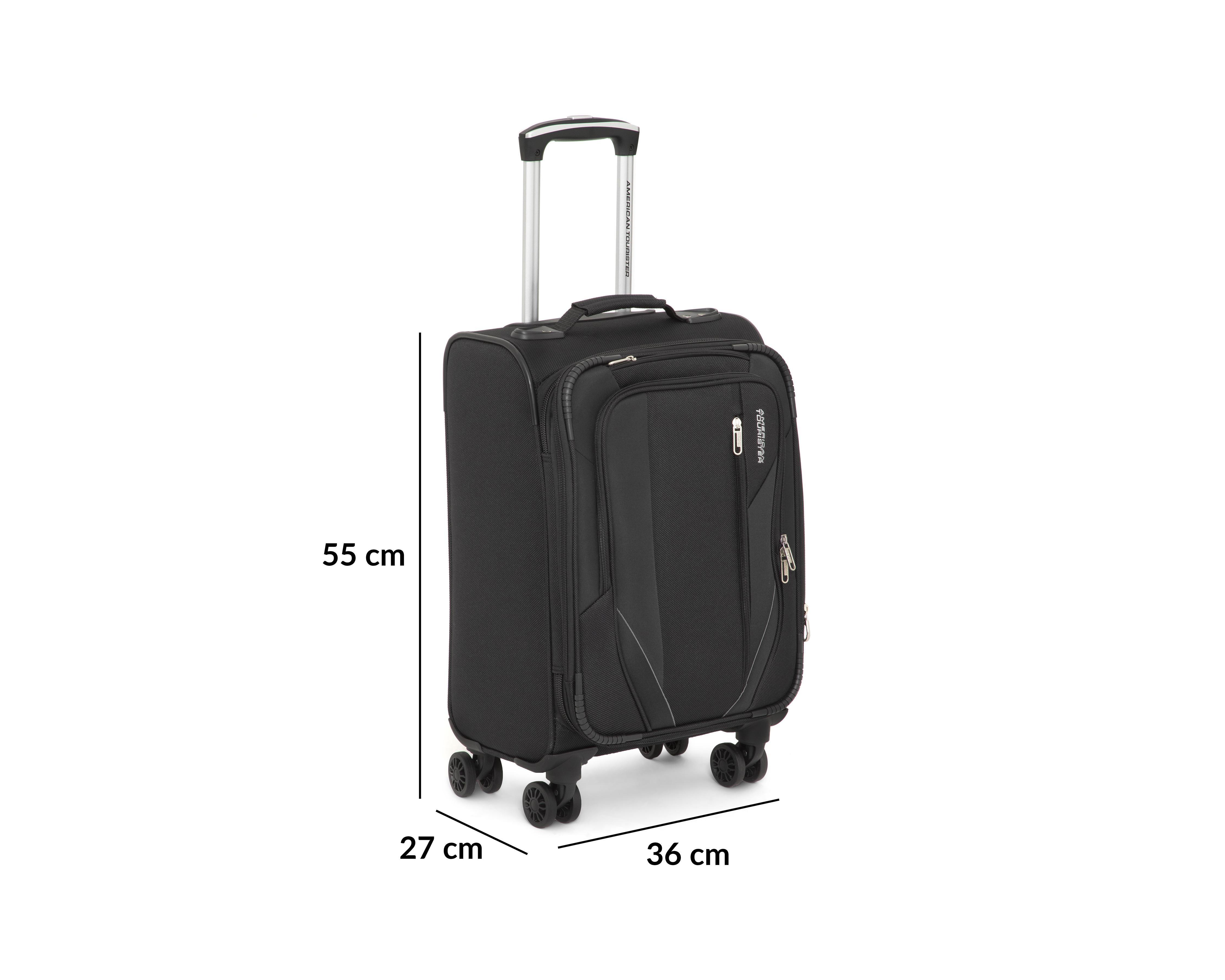 Foto 9 pulgar | Maleta Vertical American Tourister Fortex 20" Negra