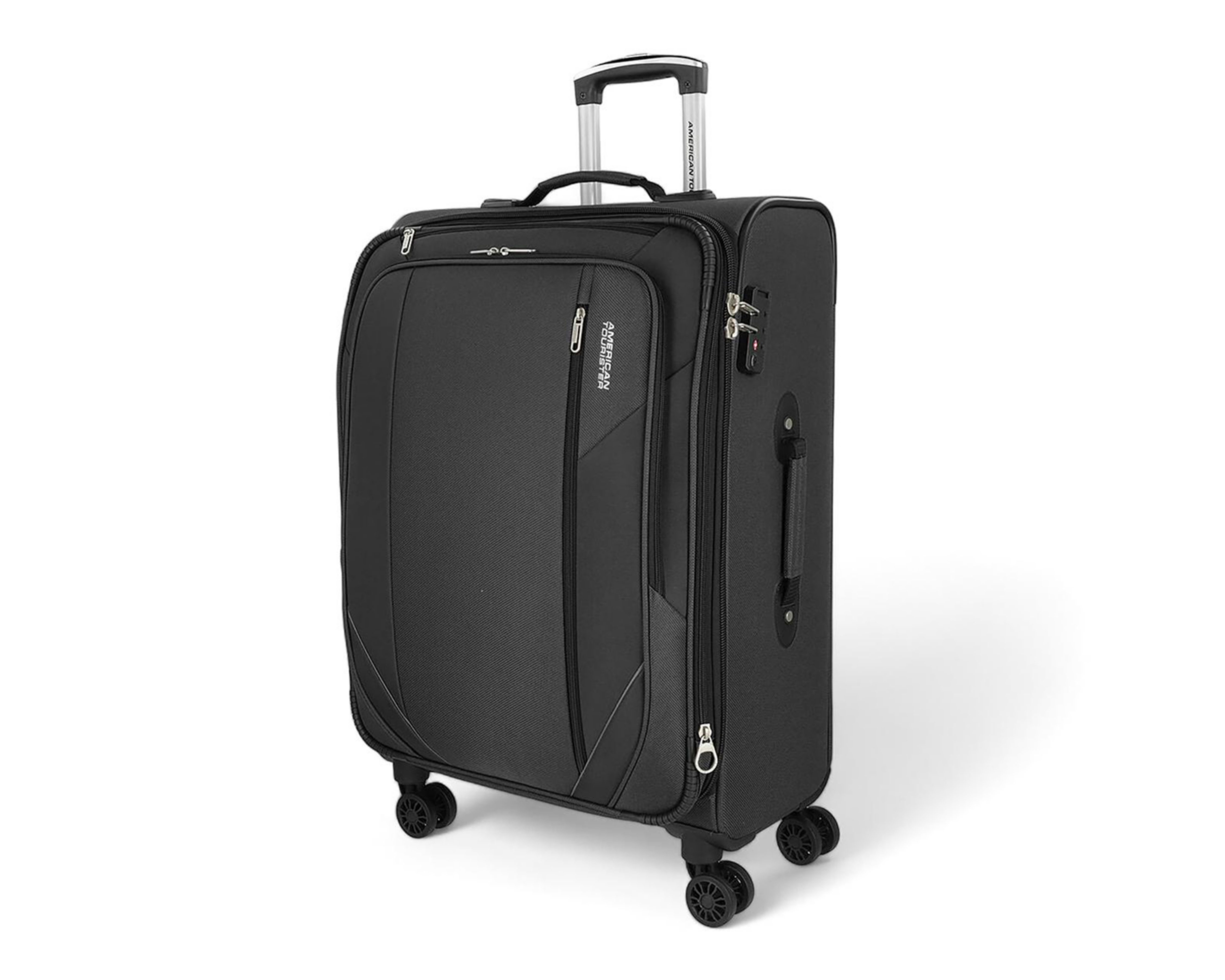 Foto 3 pulgar | Maleta Vertical American Tourister Fortex 24" Negra