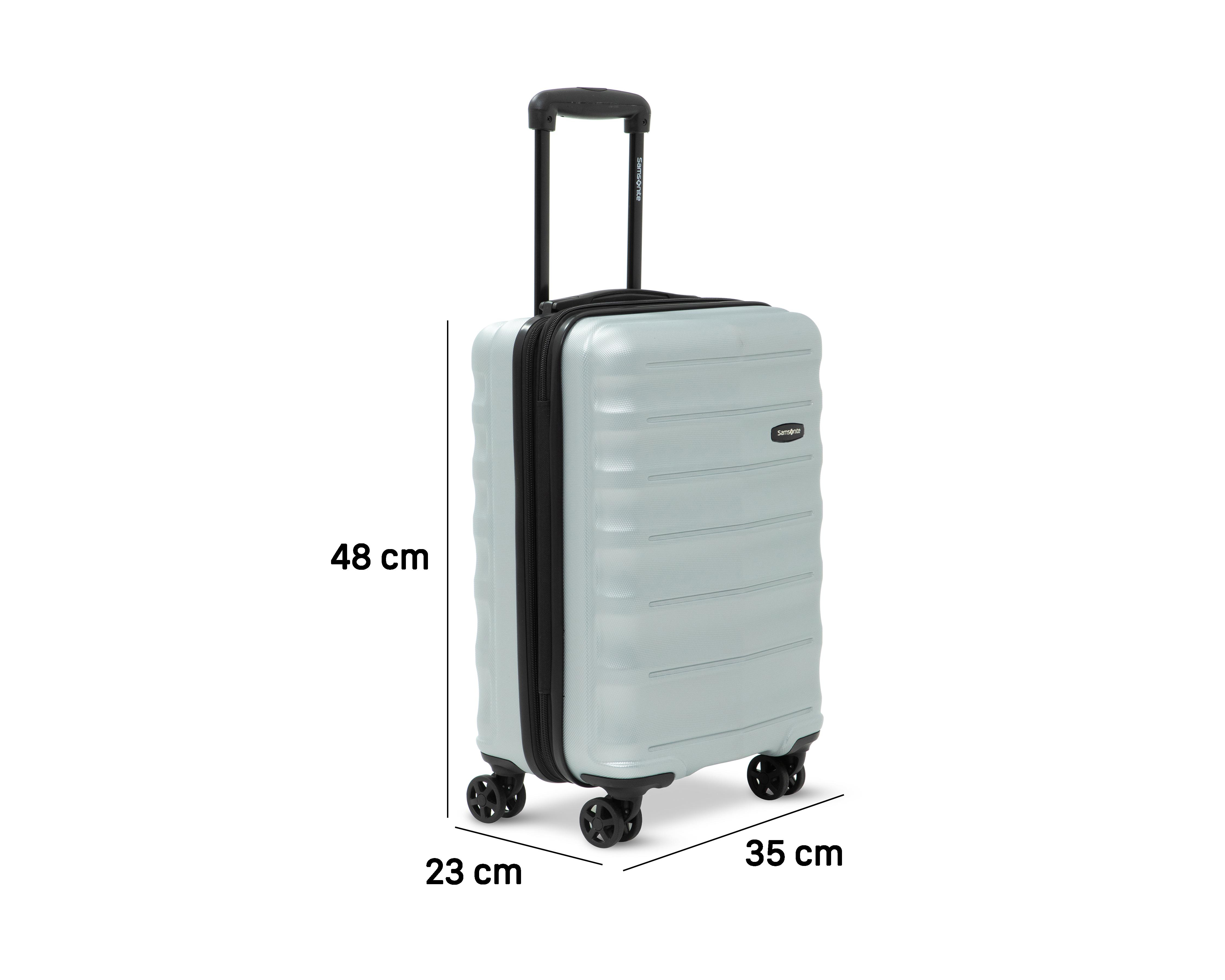 Foto 9 pulgar | Maleta Vertical Samsonite Westward 19" Plateada