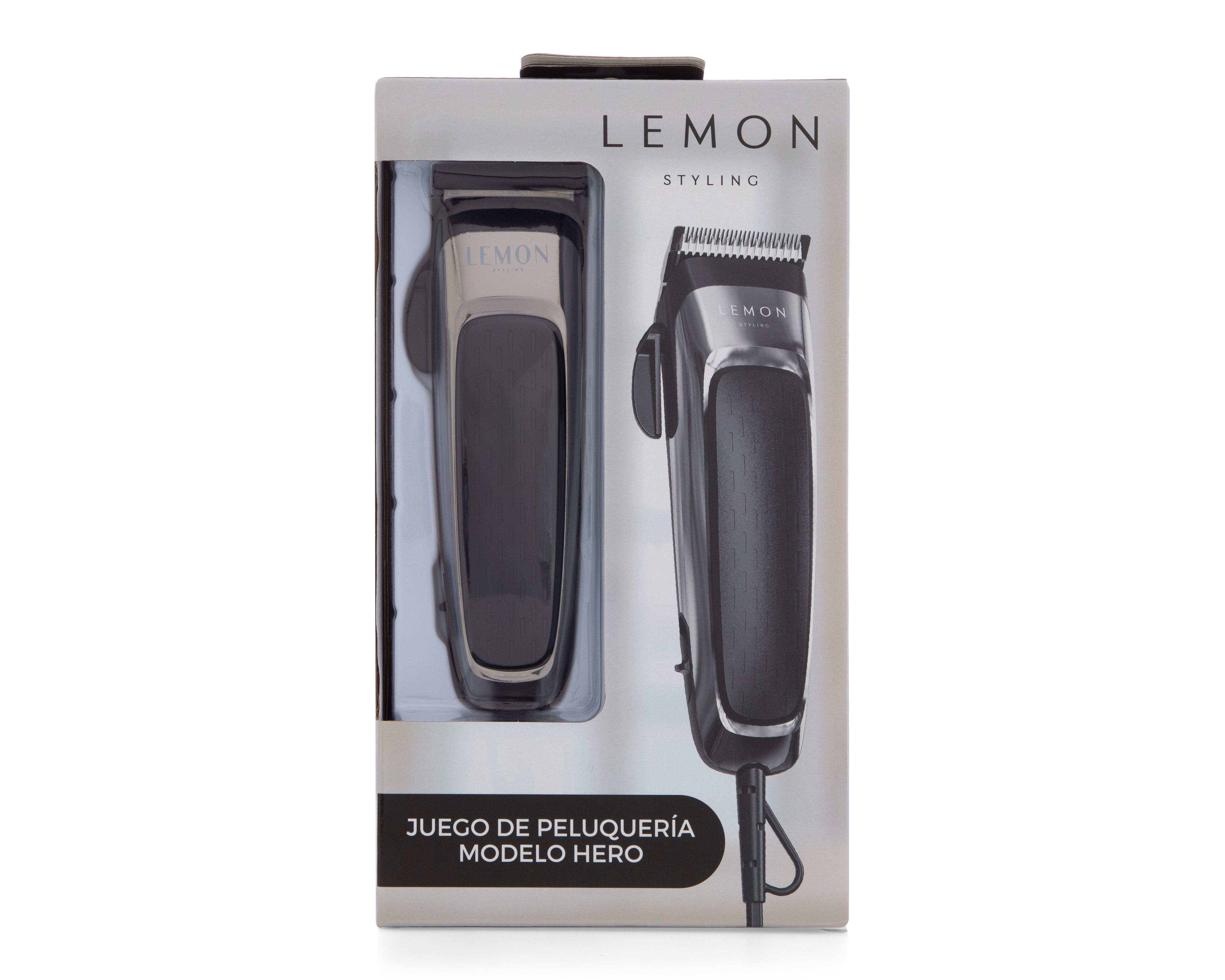 Foto 7 pulgar | Kit de Máquina para Cortar Cabello Lemon Styling HC-588 9 Piezas