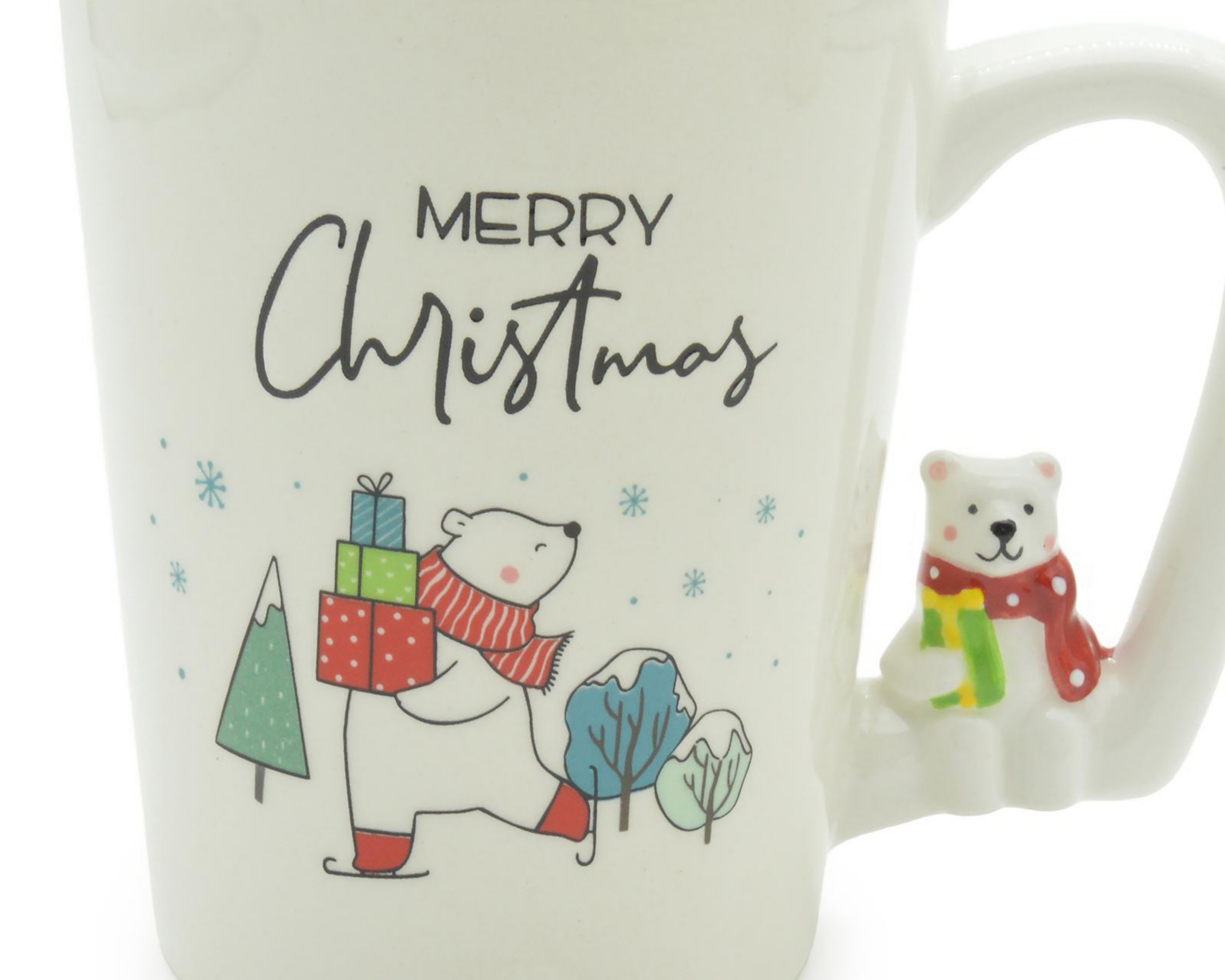 Foto 2 | Taza de Cerámica Navideña 400 ml