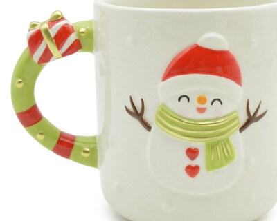 Foto 2 | Taza de Cerámica Navideña 430 ml