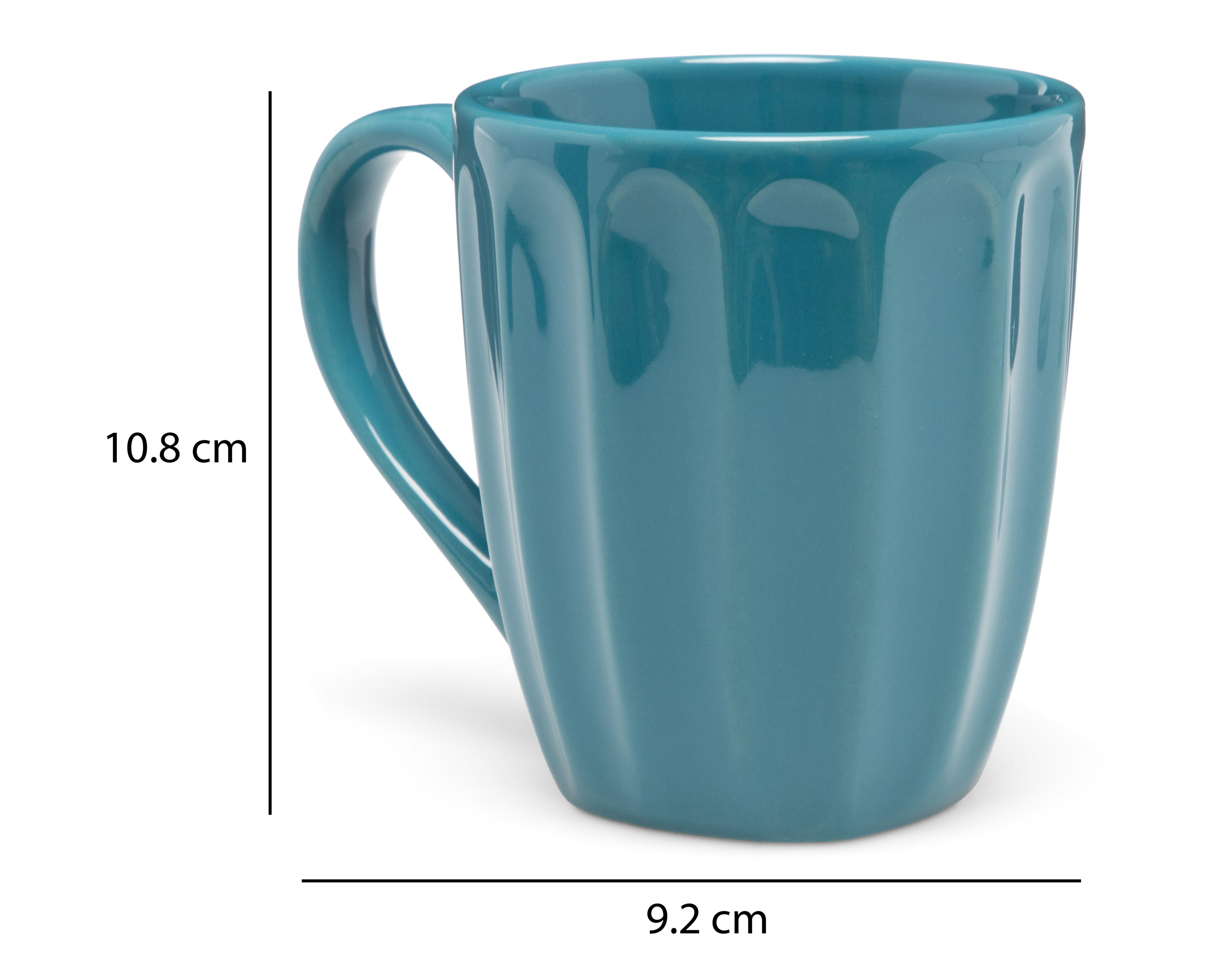 Foto 6 | Taza de Cerámica Starhaus 320 ml 4 Piezas