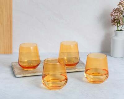 Foto 4 | Vasos de Vidrio Starhaus 4 Piezas