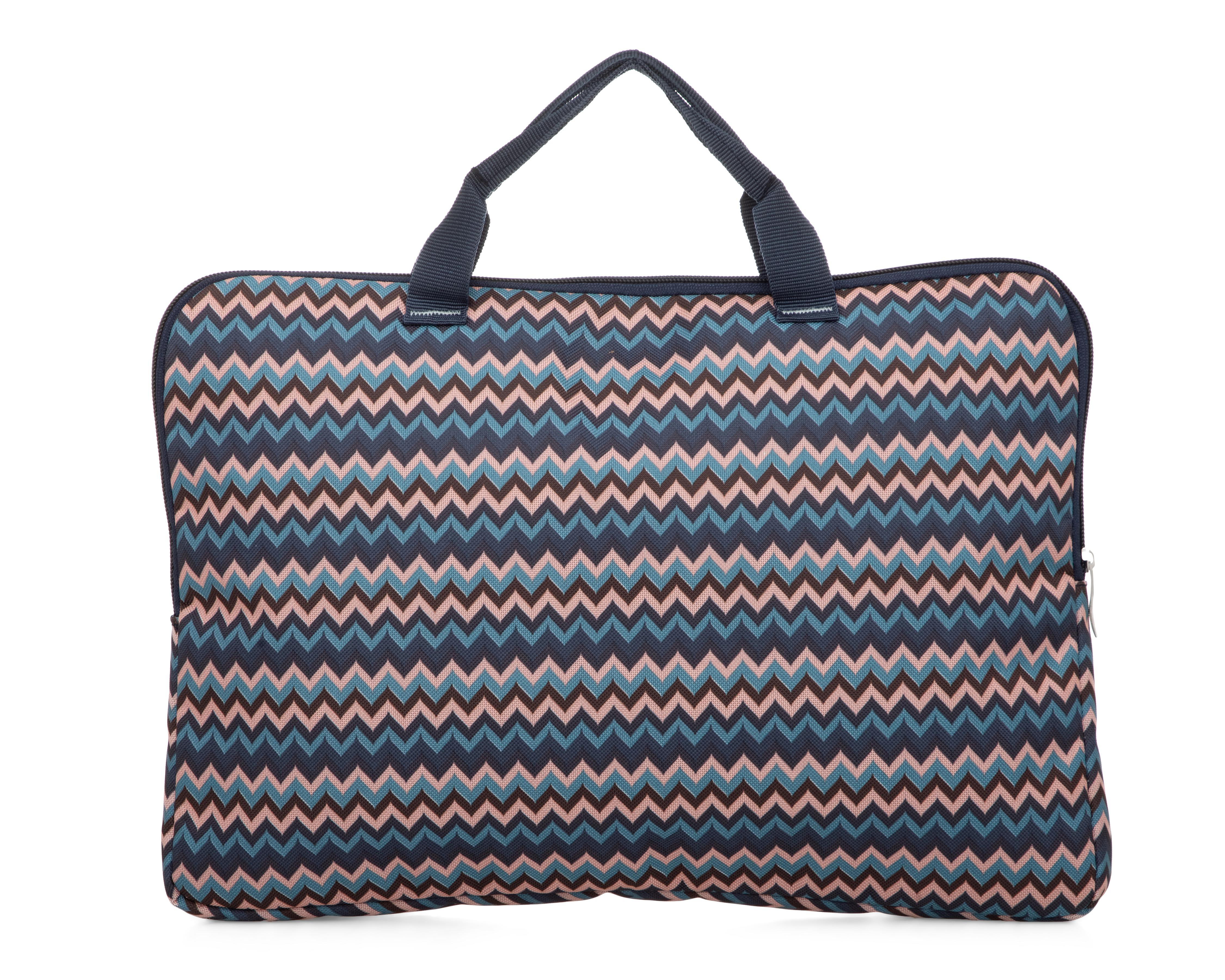 Foto 4 pulgar | Funda para Laptop Nextravel Zig Zag Multicolor