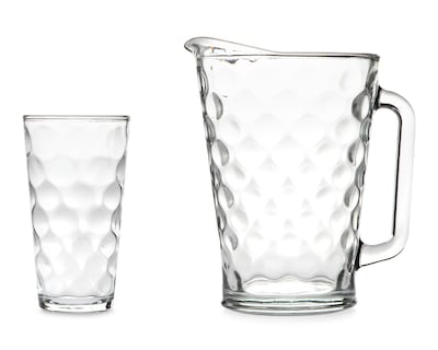 Foto 1 | Juego de Jarra y Vasos de Cristal Glassia 5 Piezas