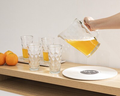 Foto 5 | Juego de Jarra y Vasos de Cristal Glassia 5 Piezas