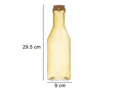 Foto 6 | Botella de Vidrio Starhaus con 4 Vasos