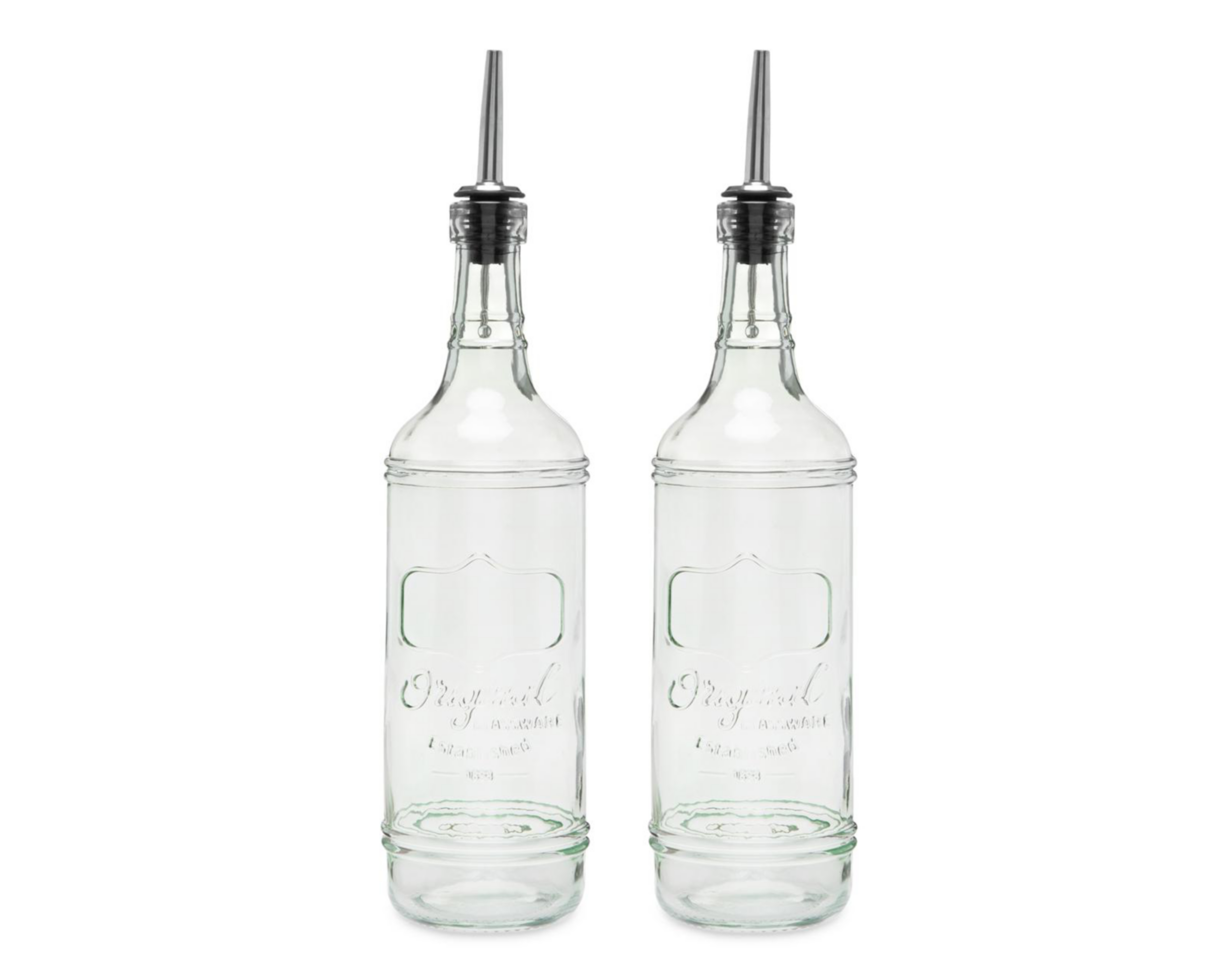 Foto 1 | Aceitera de Vidrio Starhaus 690 ml 2 Piezas