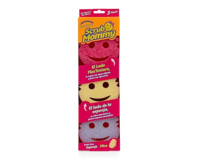 Foto 1 | Esponjas Scrub Mommy Multicolor Scrub Daddy 3 Piezas