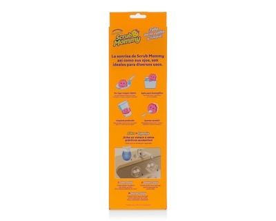 Foto 4 | Esponjas Scrub Mommy Multicolor Scrub Daddy 3 Piezas